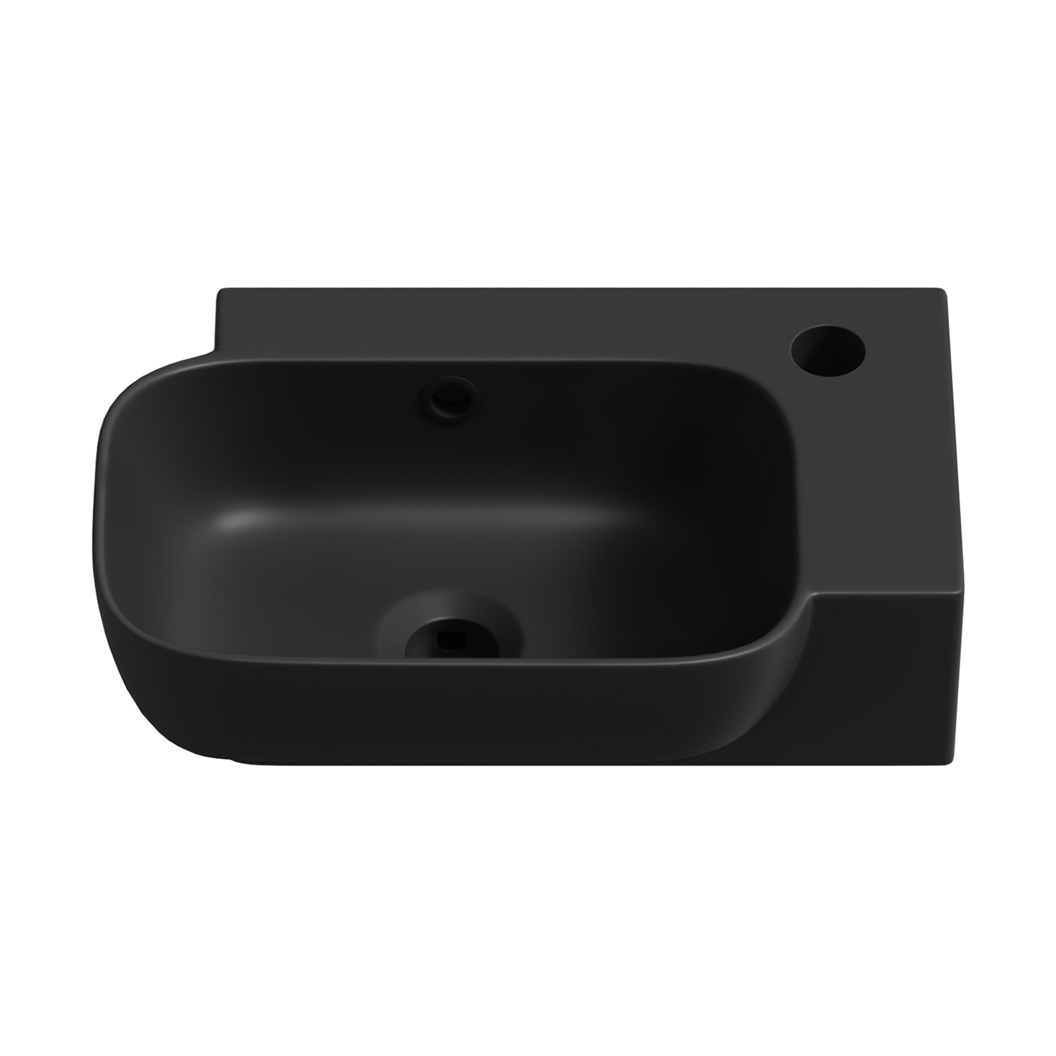 Изображение товара Раковина Lavinia boho Bathroom Sink 20216374R с донным клапаном 40см черная