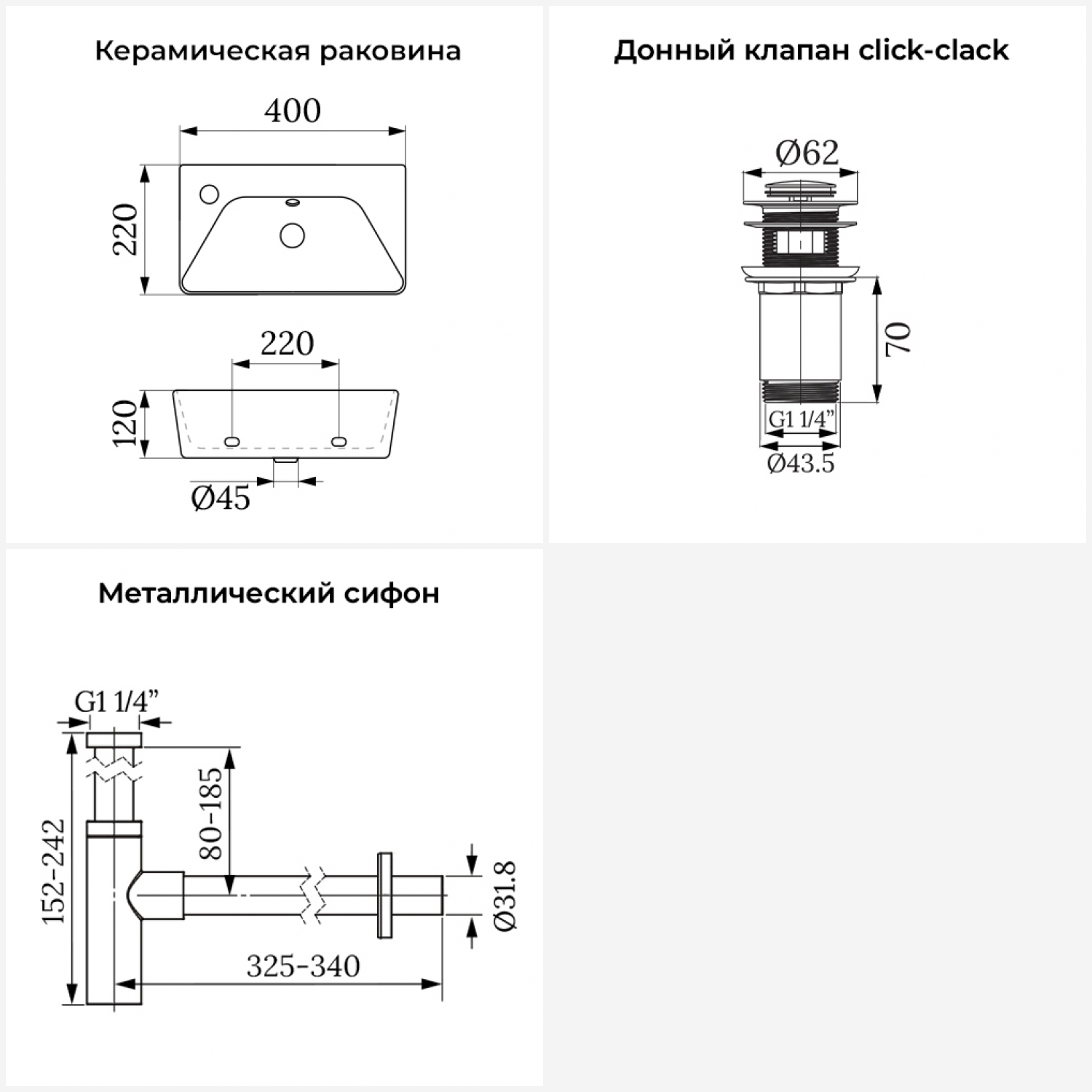 Изображение товара Раковина Lavinia Boho Bathroom Sink 20216446R 40 см белая глянцевая Германия