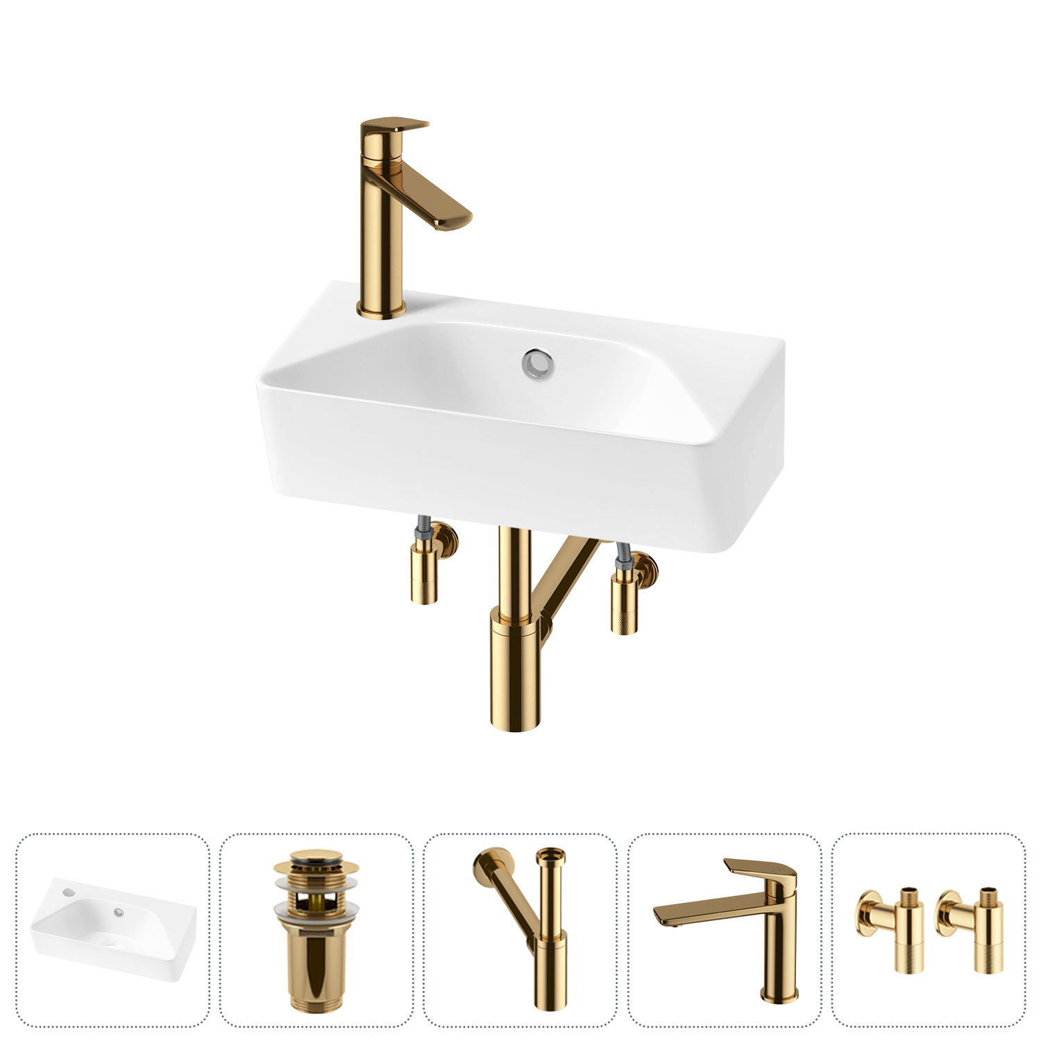 Изображение товара Раковина Lavinia boho bathroom sink 20216455R 40см белая