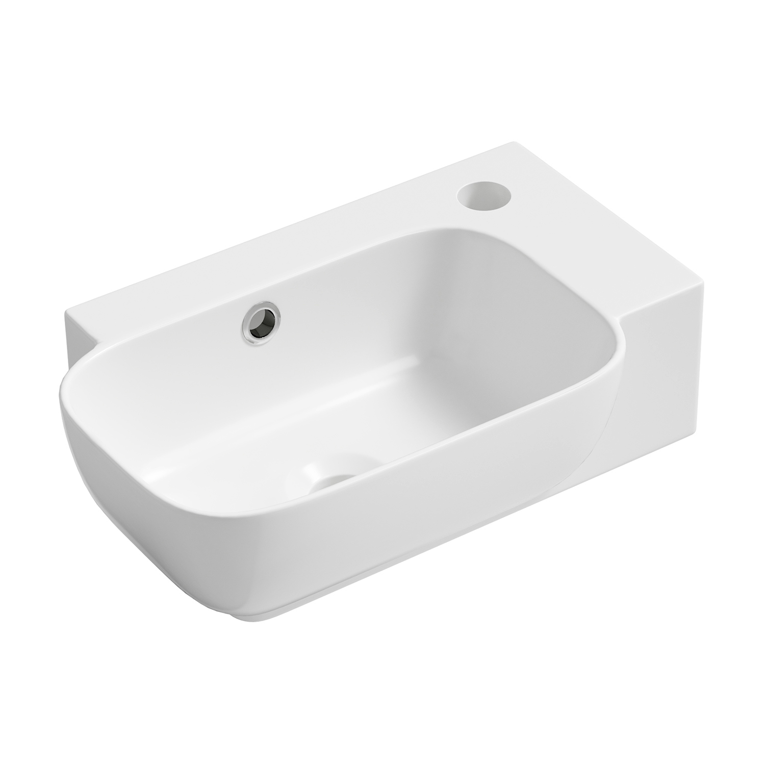 Изображение товара Раковина Lavinia Boho Bathroom Sink 7в1, белая, 40 см с зеркалом