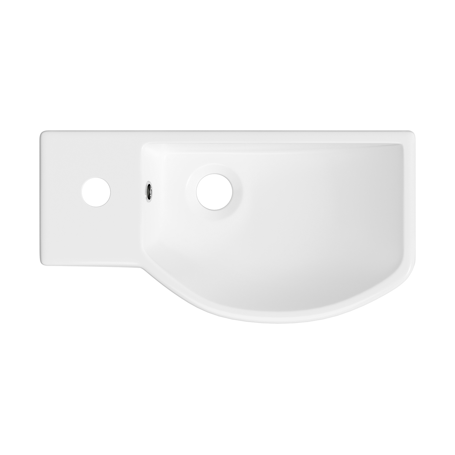 Изображение товара Раковина Lavinia boho bathroom sink 20216077R 45см белая с донным клапаном