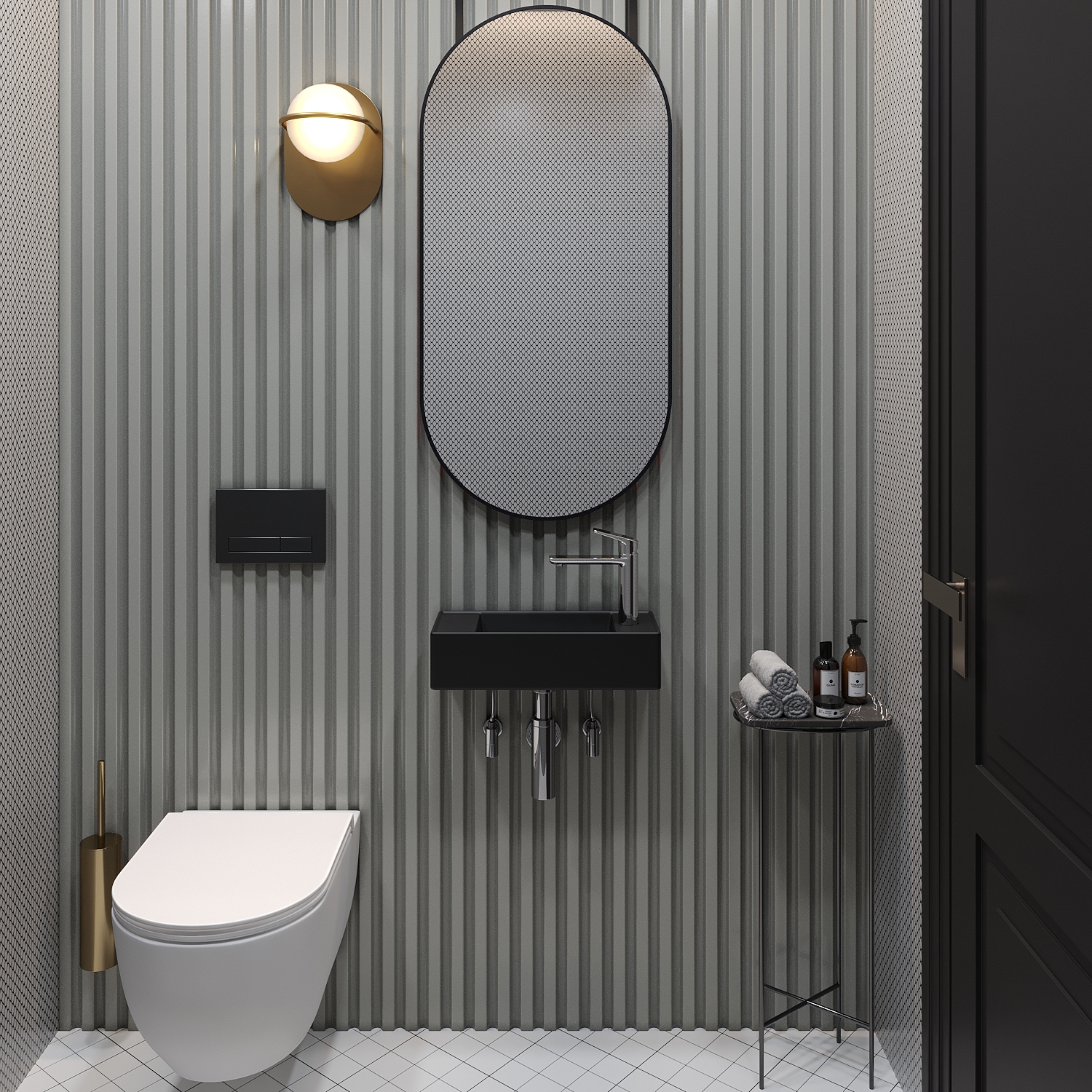 Изображение товара Раковина Lavinia boho bathroom sink 20216268R 43 см матовая черная комплект