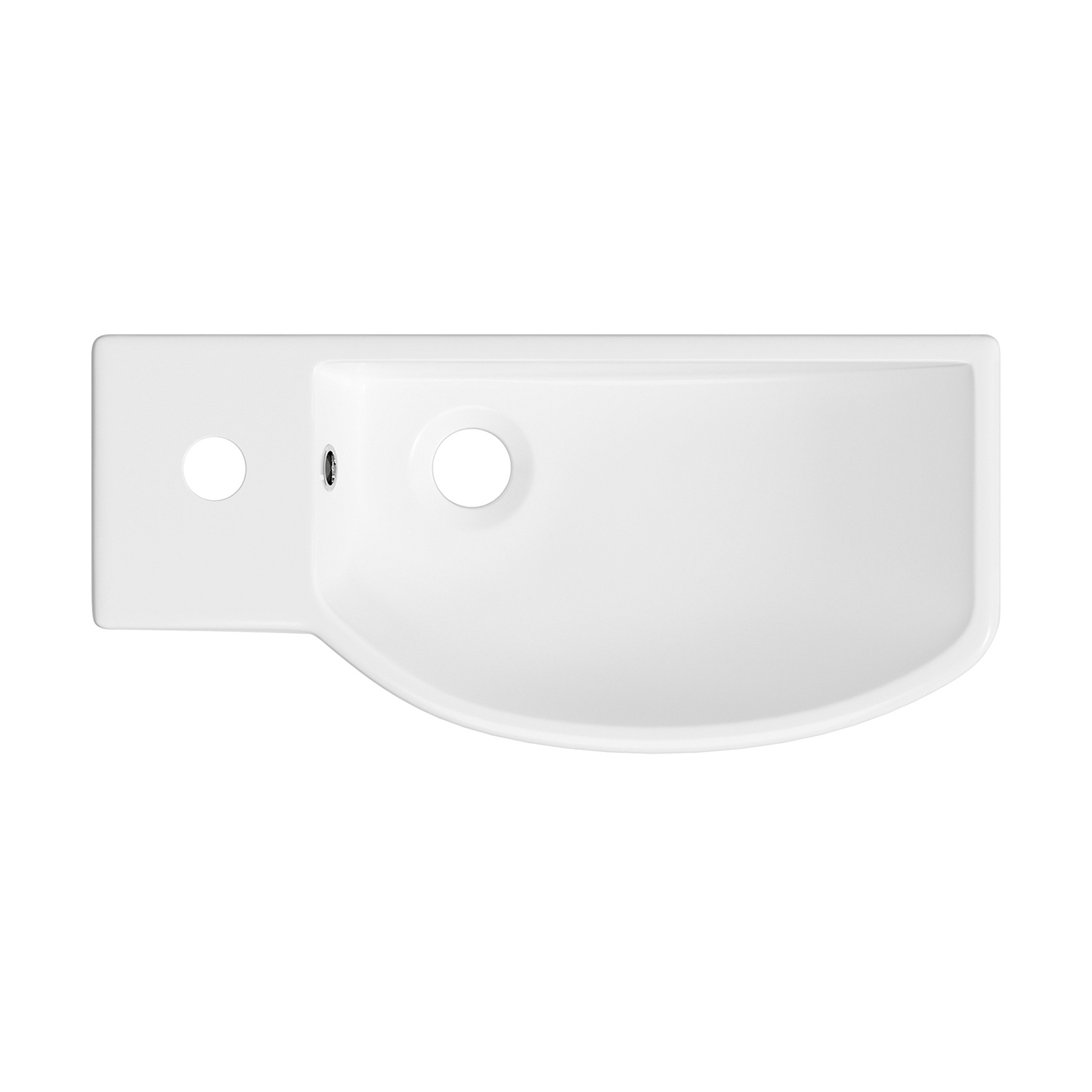 Изображение товара Раковина Lavinia boho bathroom sink 20216135R 50см белая с донным клапаном