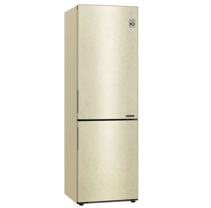 Изображение товара Холодильник LG GA-B509CECL двухкамерный с морозильником 107 л и No Frost бежевый