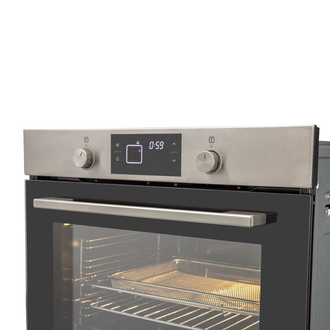 Изображение товара Встраиваемый духовой шкаф Gressel U6EM69110 75л 9 режимов двойной гриль и 3D конвекция