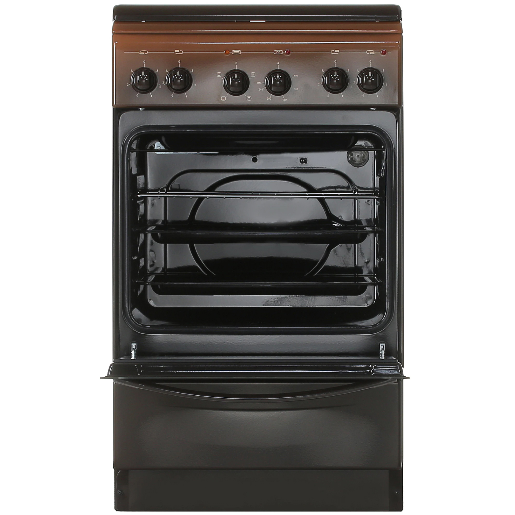 Изображение товара Электрическая плита с духовкой Gefest 190304 50x85x58.5 см цвет коричневый