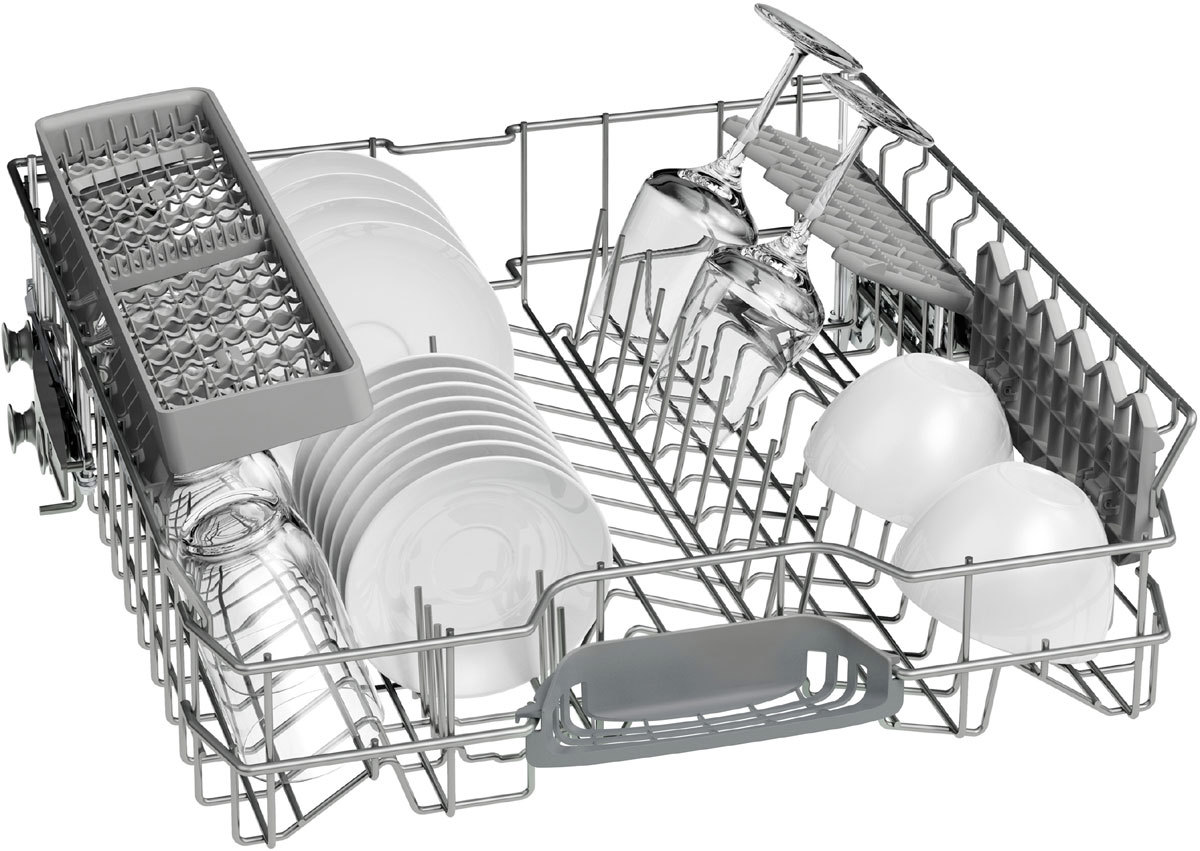Изображение товара Отдельностоящая посудомоечная машина Bosch SMS45DI10Q серебристая 60 см 5 программ