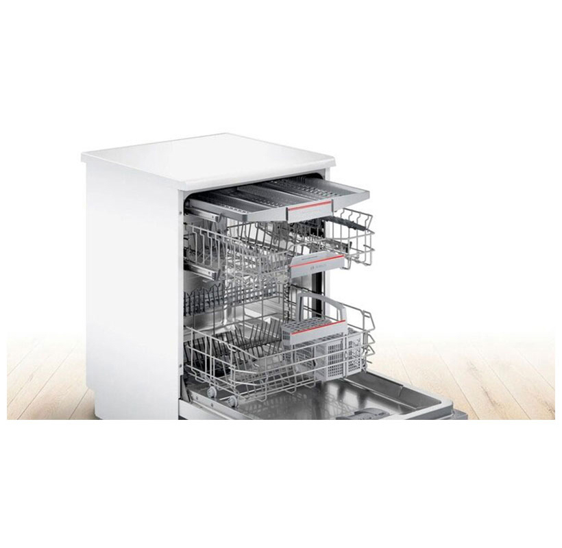 Изображение товара Отдельностоящая посудомоечная машина BOSCH MS46MW20M 60 см 5 программ белый