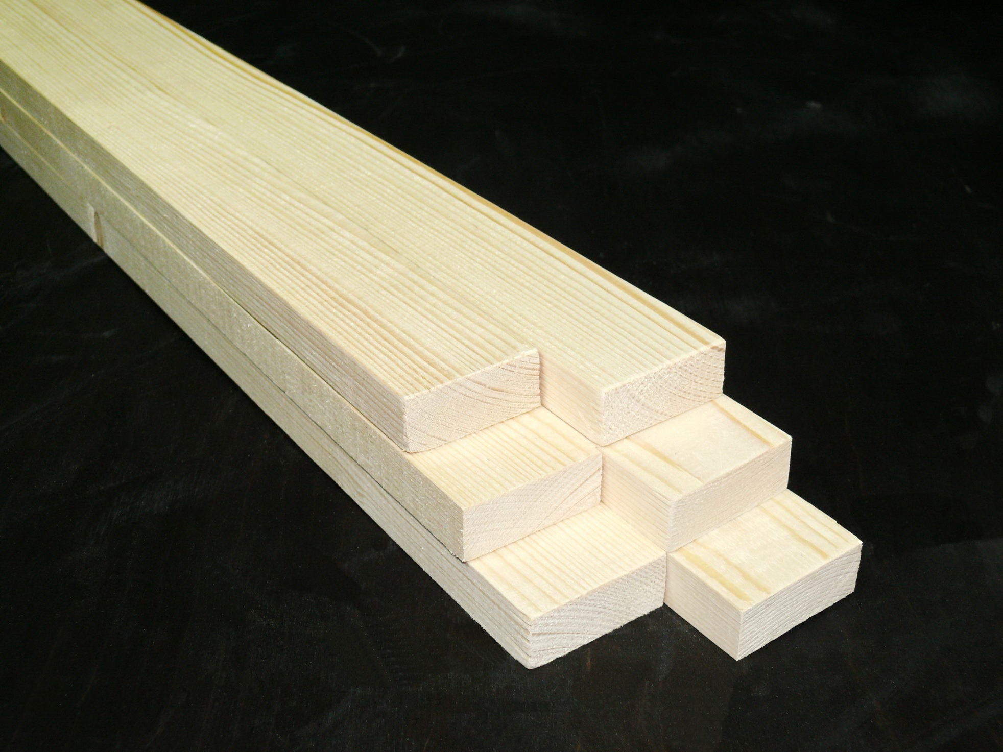 Изображение товара Рейка Леспроф 1500x60x20мм сосна сорт AB 10шт