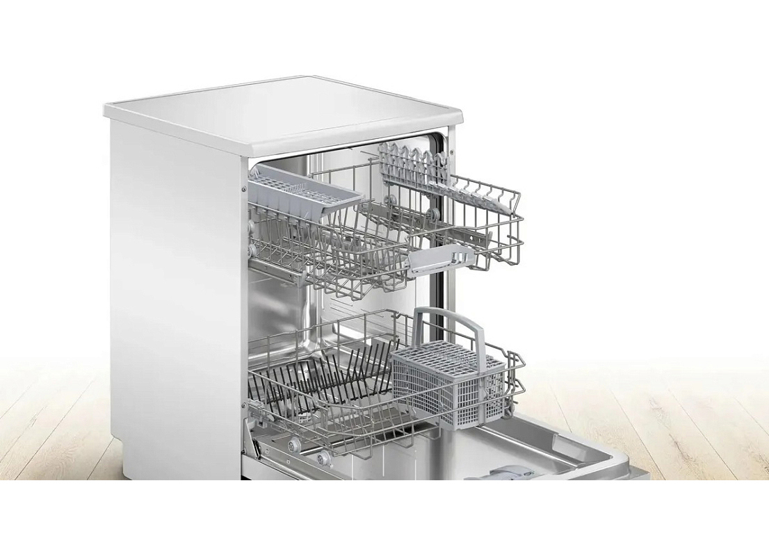Изображение товара Отдельностоящая посудомоечная машина Bosch SMS23DW01T 60 см 3 программы цвет белый