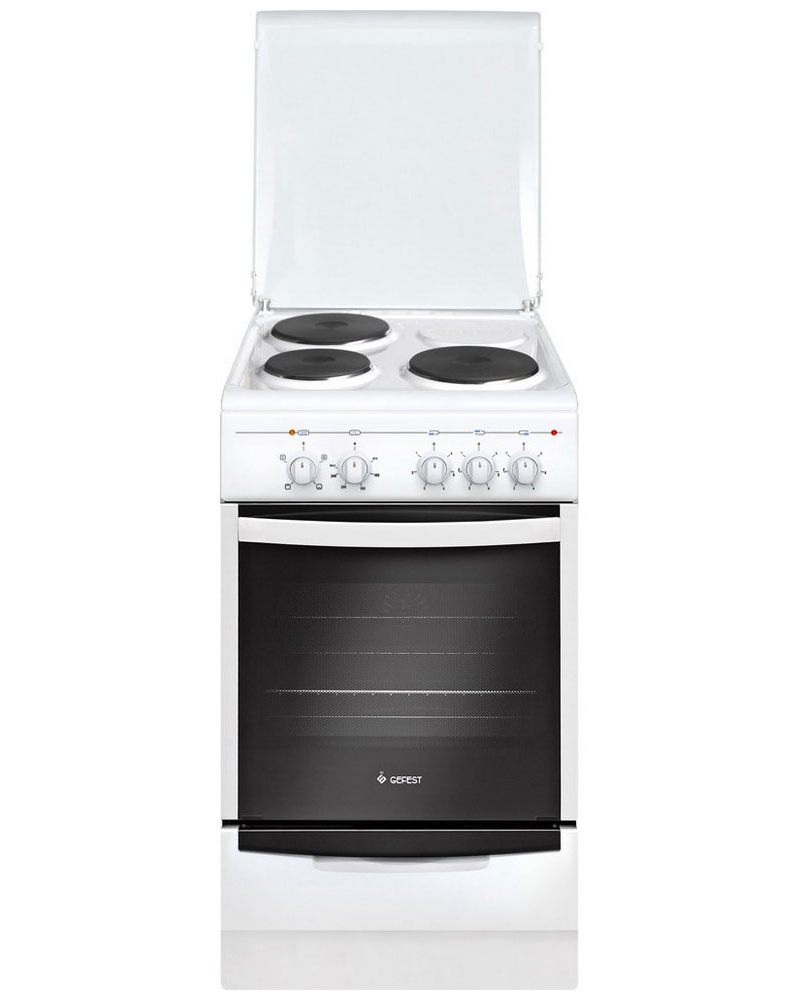 Изображение товара Электрическая плита с духовкой Gefest ЭПНД 5140 50x85x58.5 см белый, 2 года гарантии