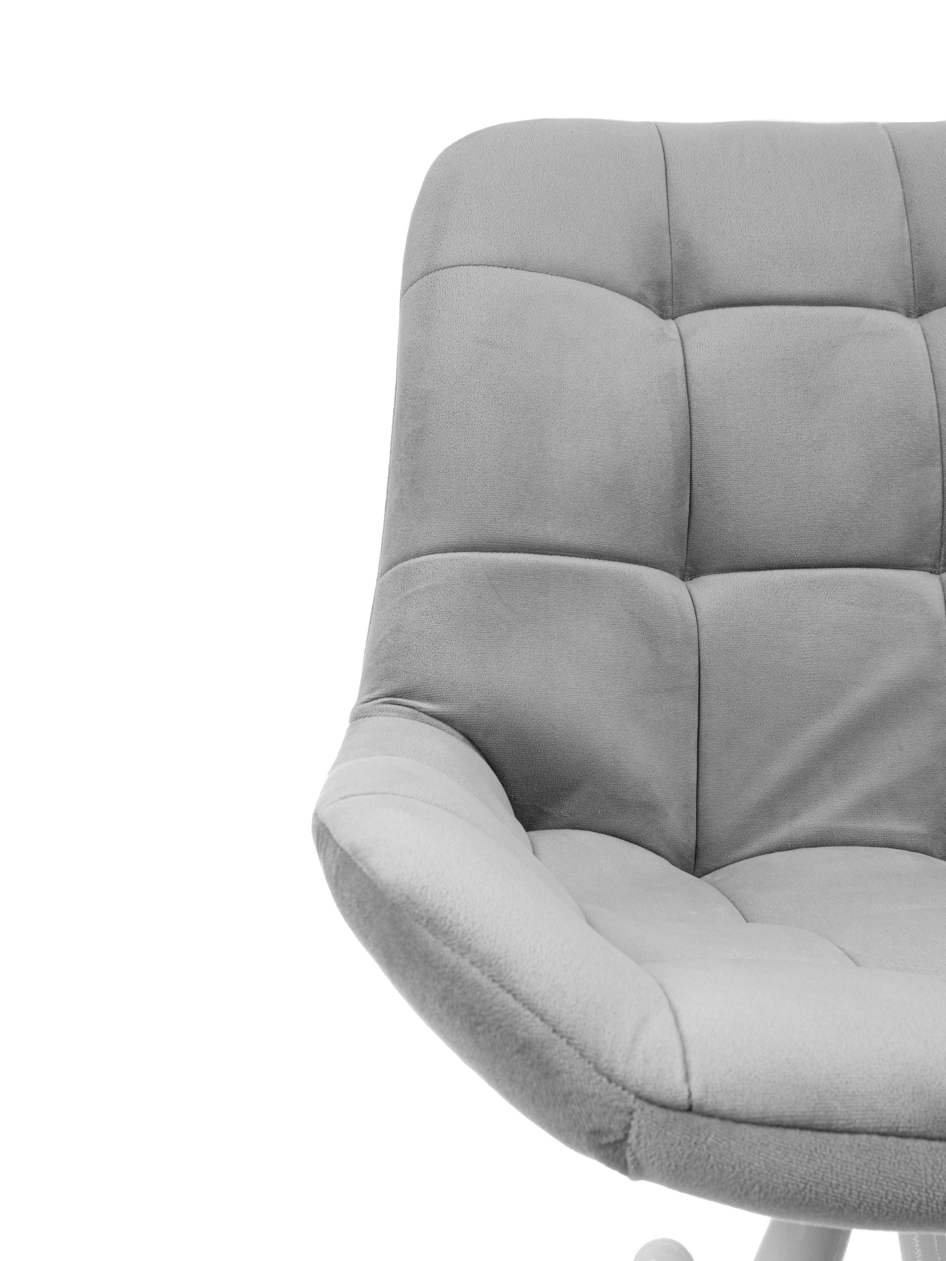 Изображение товара Стул M-group Лира 13060155 белый велюр для кухни и обеденной зоны