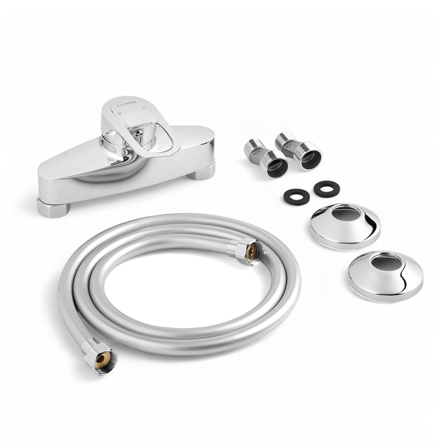 Изображение товара Душевая система ALOUTE A3184 с тропическим душем 22 см, хром Изображение товара Душевая система ALOUTE A3184 с тропическим душем 22 см, хром