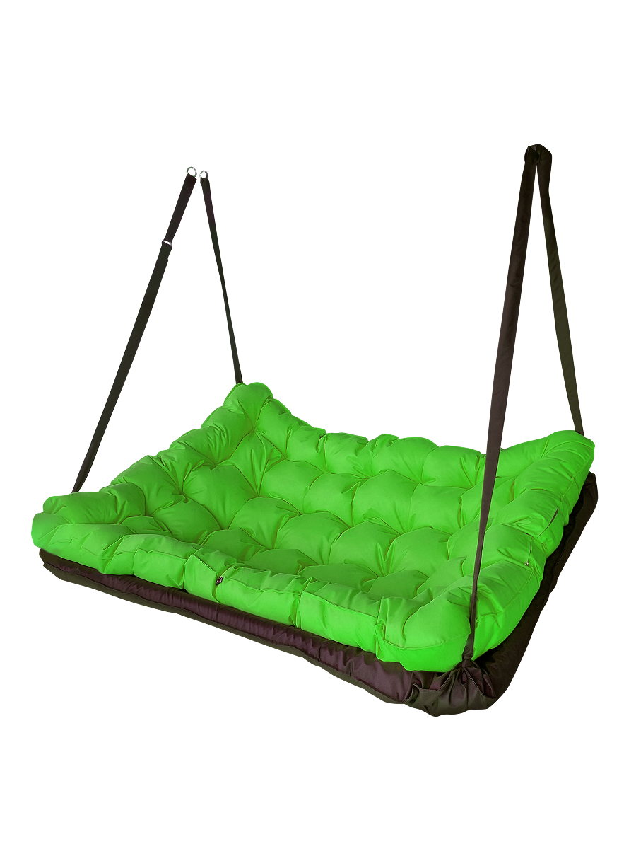 Изображение товара Качели садовые 2-х местные до 250 кг светло-зеленый