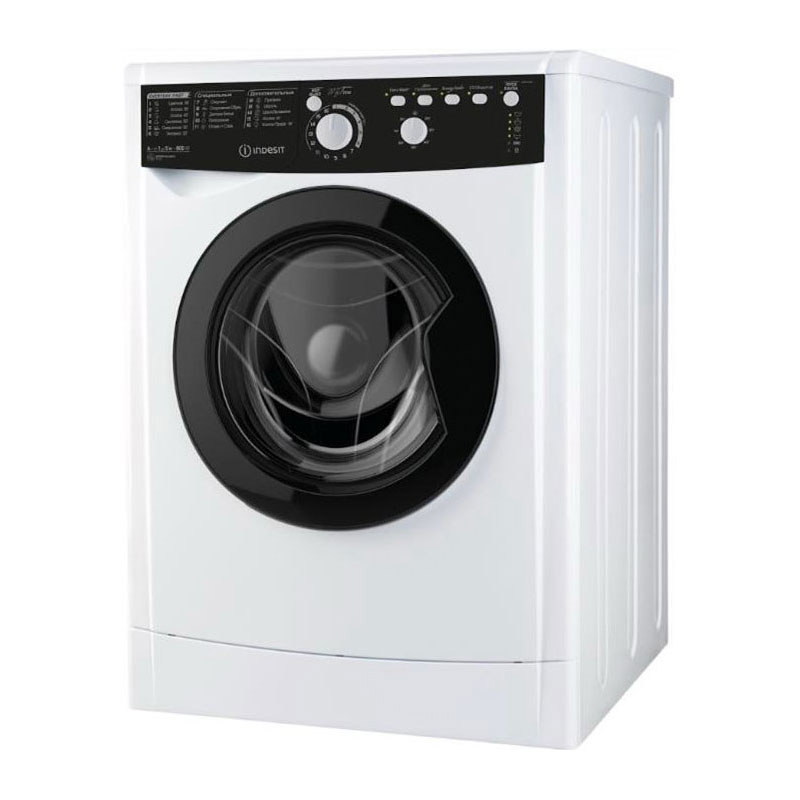 Изображение товара Стиральная машина Indesit Ewsb 5085 bk cis 59.5x85x42 см 5 кг цвет белый