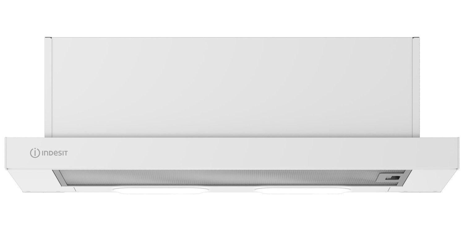 Изображение товара Встраиваемая вытяжка Indesit INT 62HR WH 60 см белый телескопическая