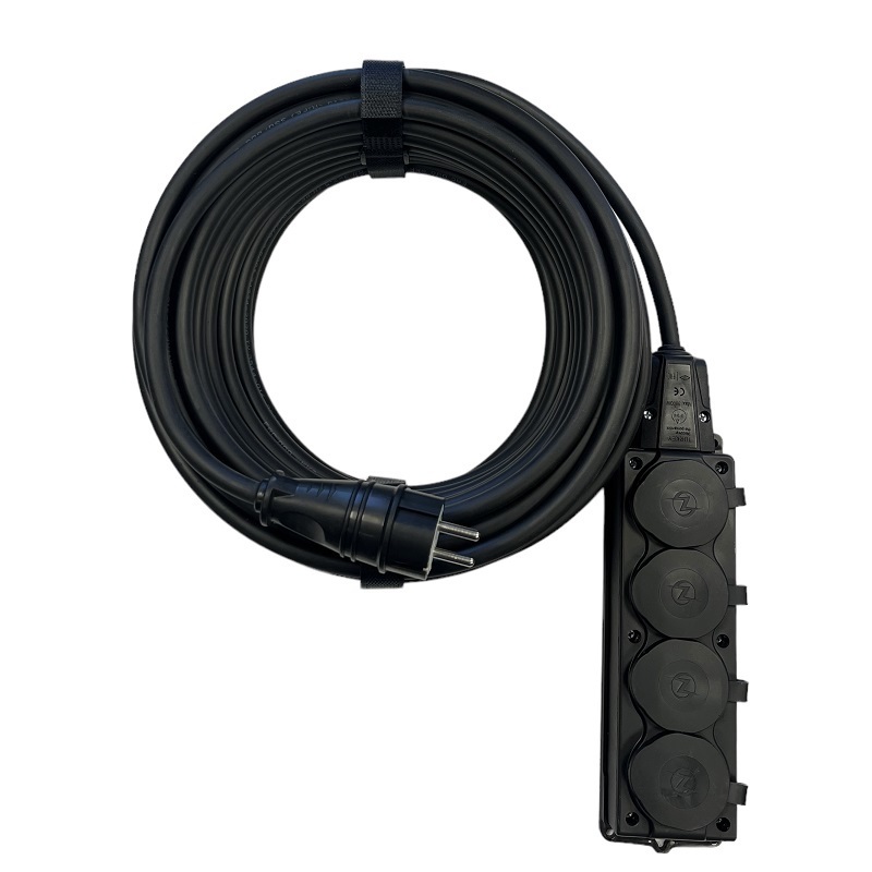 Изображение товара Удлинитель-шнур Itok i-connect-color-SU-KG-215-4-54-50 50 м 4 розетки черный