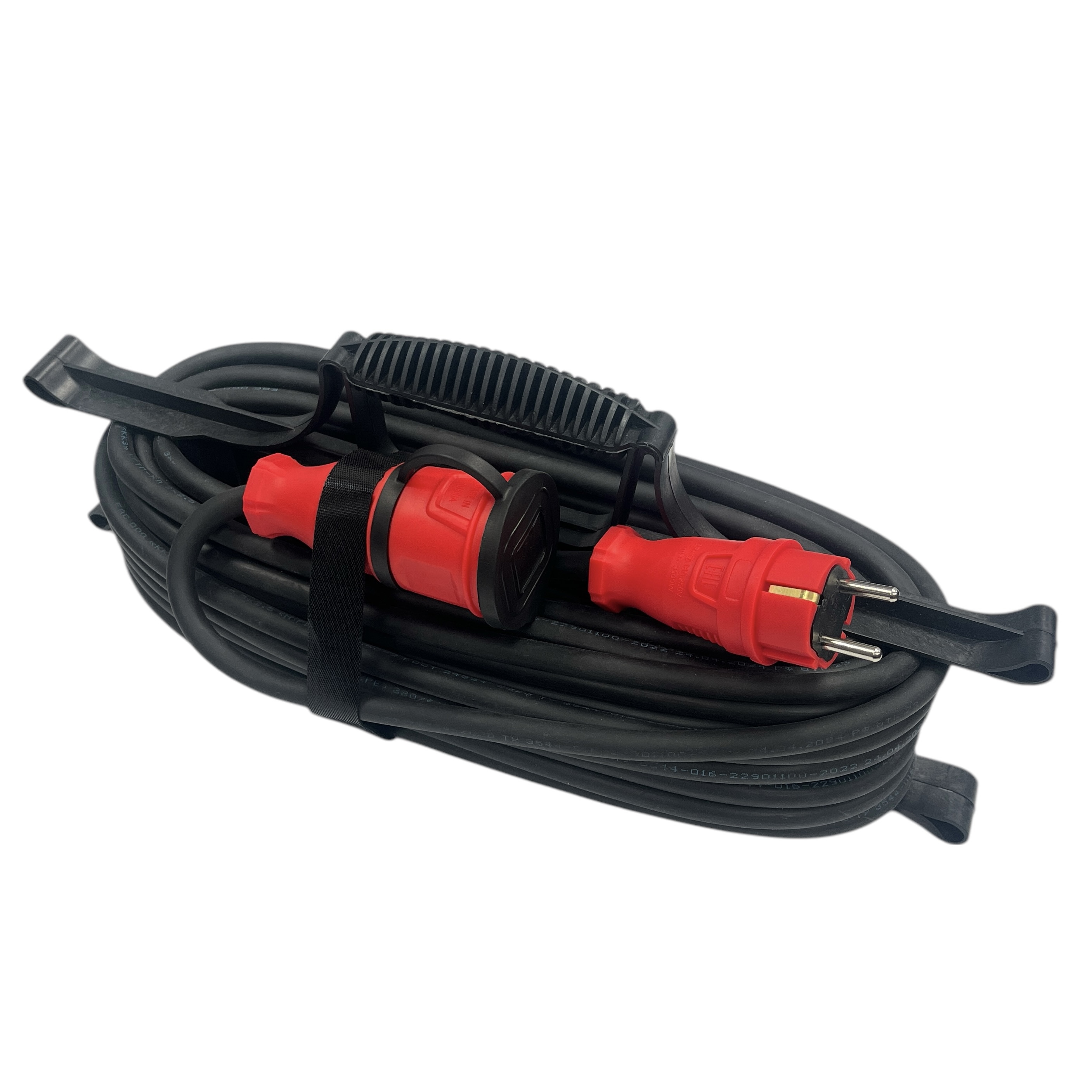 Изображение товара Удлинитель-шнур на рамке Itok i-connect-color-SUR-PVS-215-1-44-10-RED ПВС 2x1.5 10 м 1 розетка 3500 Вт без заземления IP44 цвет красный
