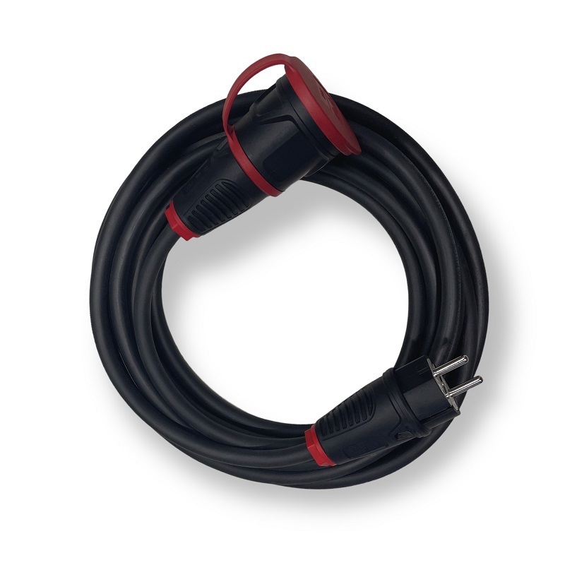 Изображение товара Удлинитель-шнур силовой Itok i-connect-PRO-SU-KG-325-1-54-15 1 розетка с заземлением 3x2.5 мм 15 м 3500 Вт цвет черный