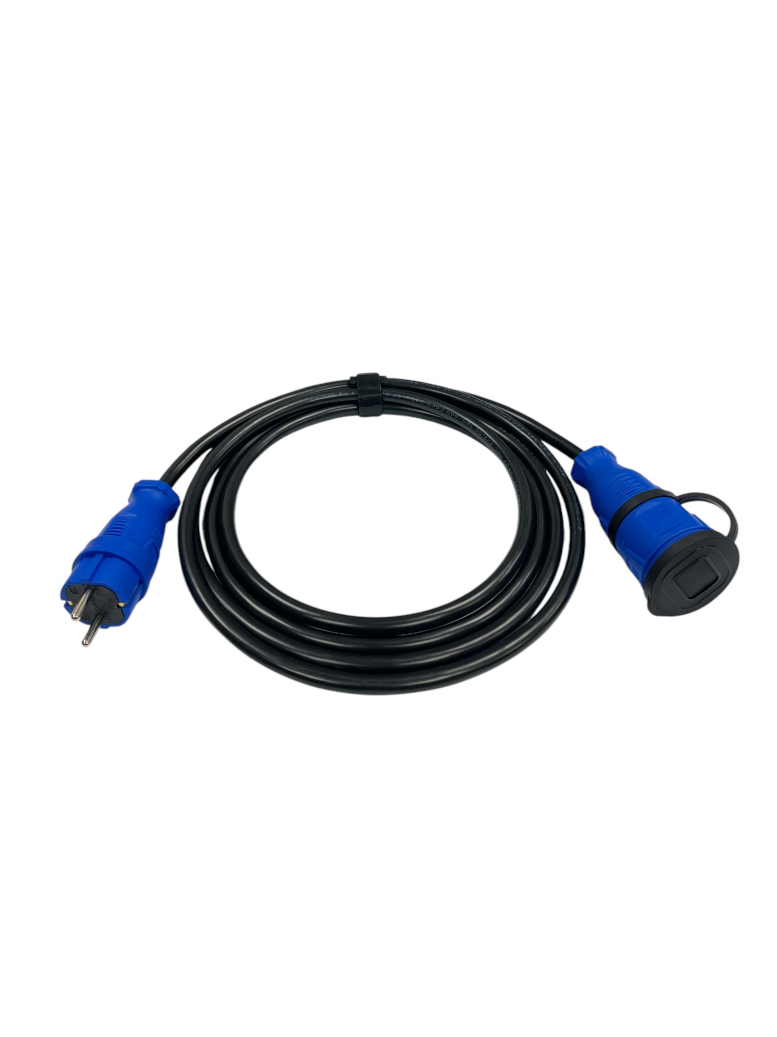 Изображение товара Удлинитель-шнур Itok i-connect-color-SU-KG-215-1-44-50-blue 2x1.5 50 м 1 розетка 3500 Вт без заземления IP44 цвет синий