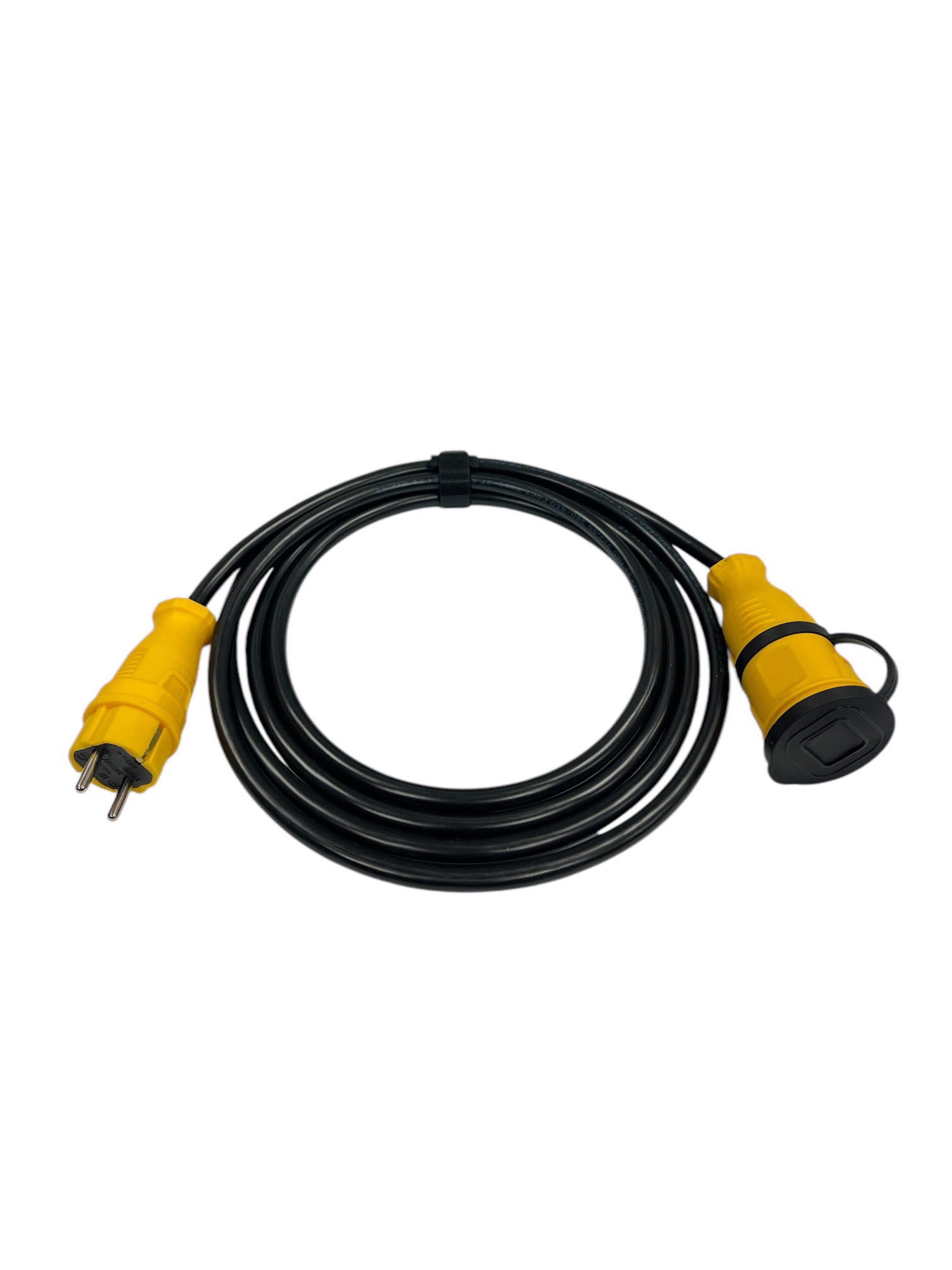 Изображение товара Удлинитель-шнур Itok i-connect-color-SU-KG-215-1-44-5 желтый 5 м 1 розетка IP44 без заземления