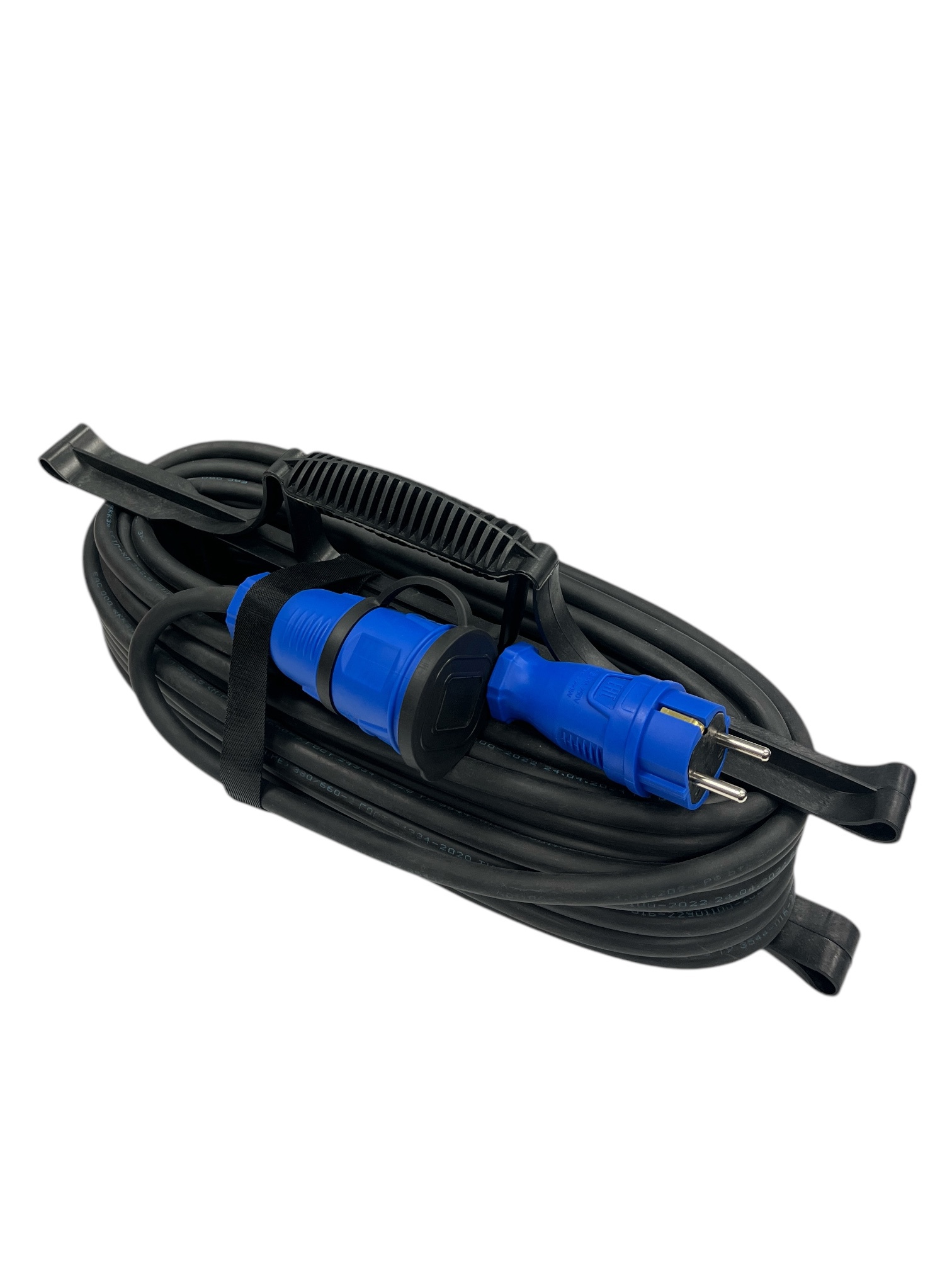 Изображение товара Удлинитель-шнур Itok i-connect-color-SUR-PVS-215-1-44-20-blue 2x1.5 20 м 1 розетка 3500 Вт без заземления IP44 цвет синий