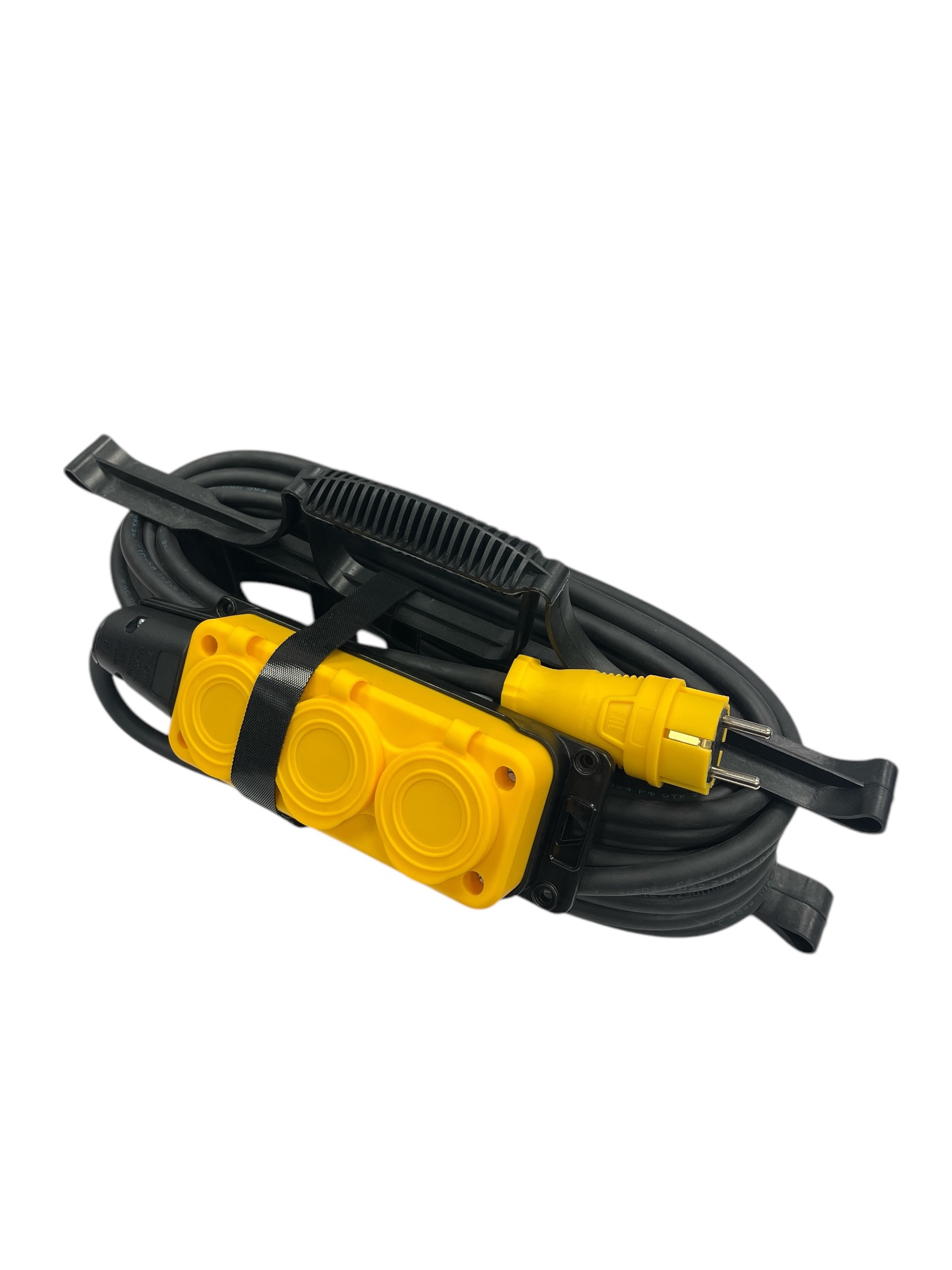 Изображение товара Удлинитель-шнур Itok i-connect-color-SUR-KG-215-3-54-30 желтый 30 м 3 розетки IP54