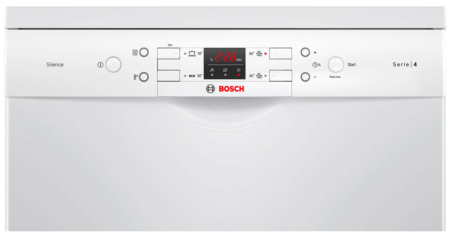 Изображение товара Отдельностоящая посудомоечная машина Bosch SMS44DW01T 5 программ 60 см цвет белый