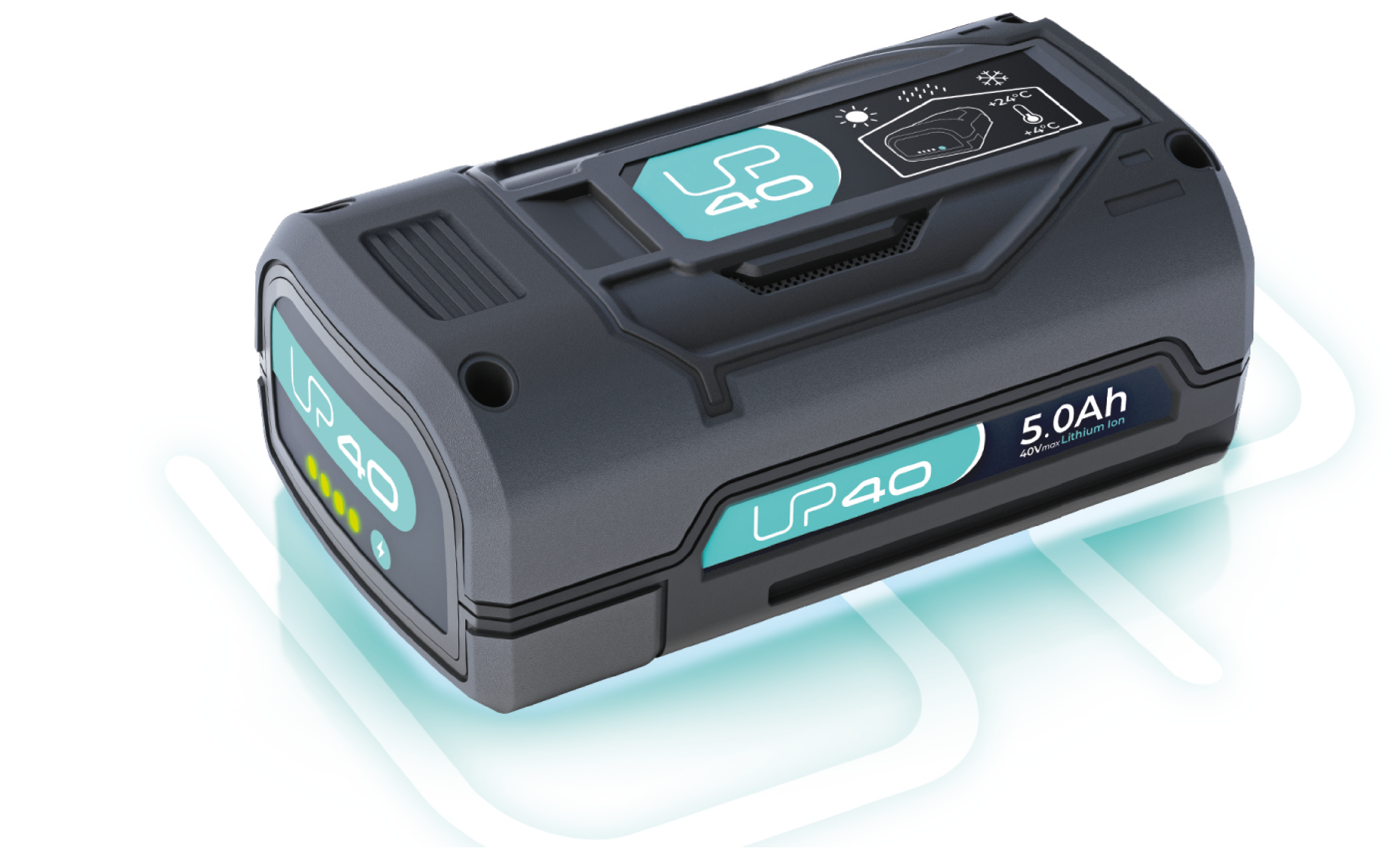 Изображение товара Аккумуляторная батарея 40 В 5 Ач Li-ion для электроинструментов