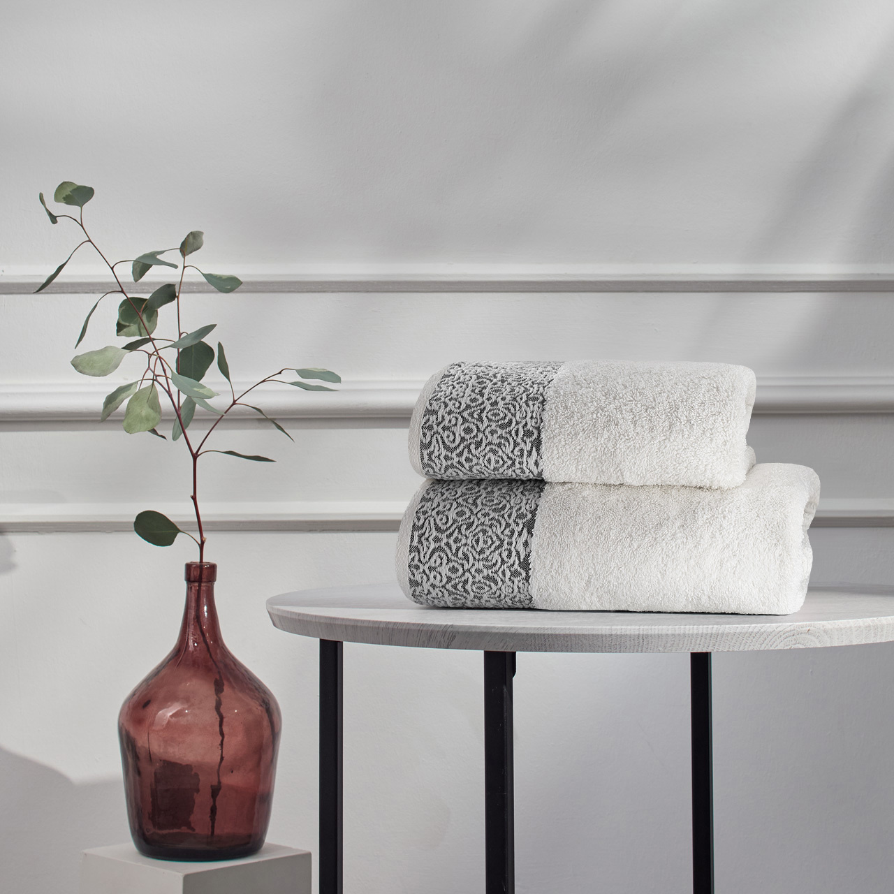 Изображение товара Полотенце Ecotex Мадонна 90x50 см ванильный