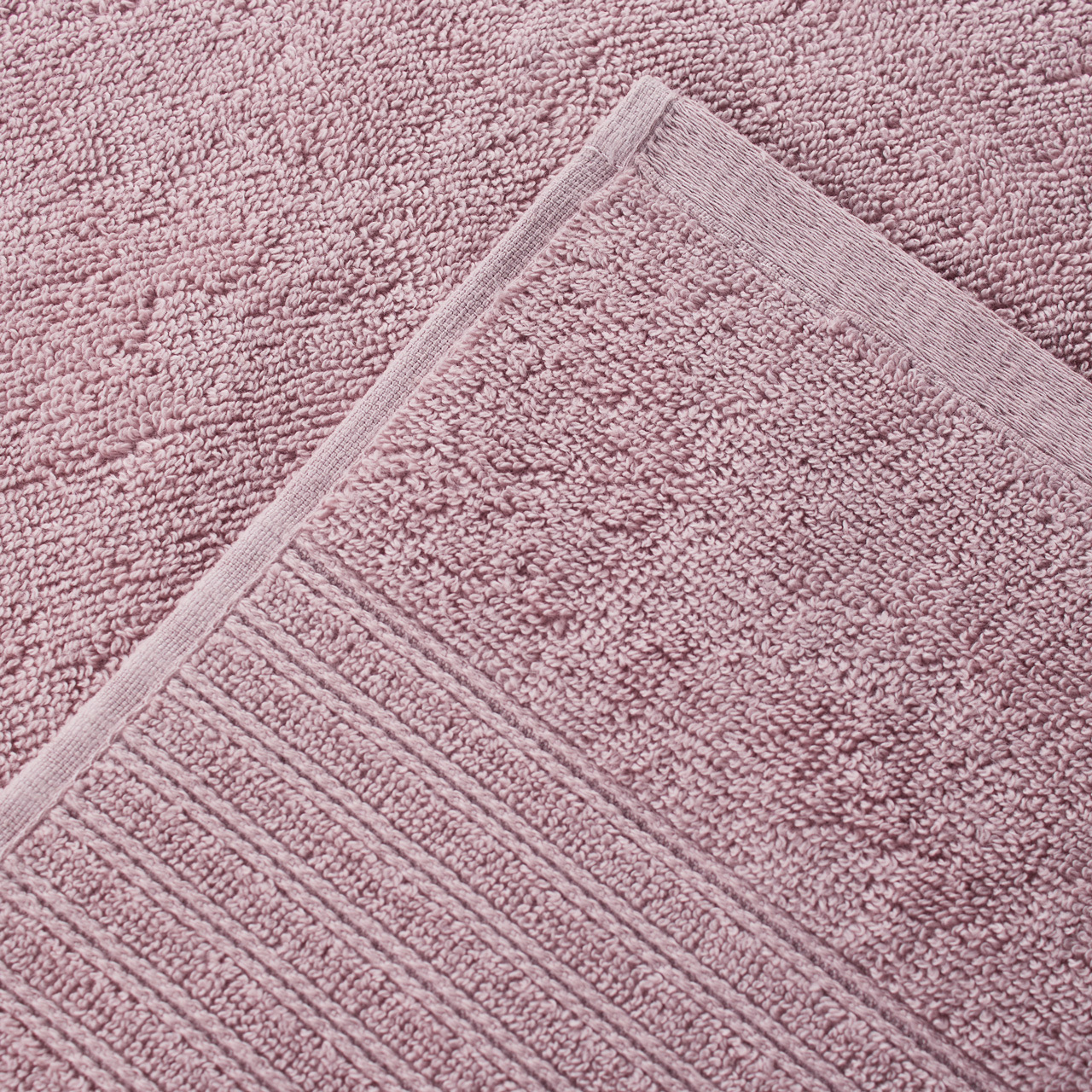 Изображение товара Полотенце Ecotex Релакс 140x70 см хлопковое для ванной и отдыха пудровое