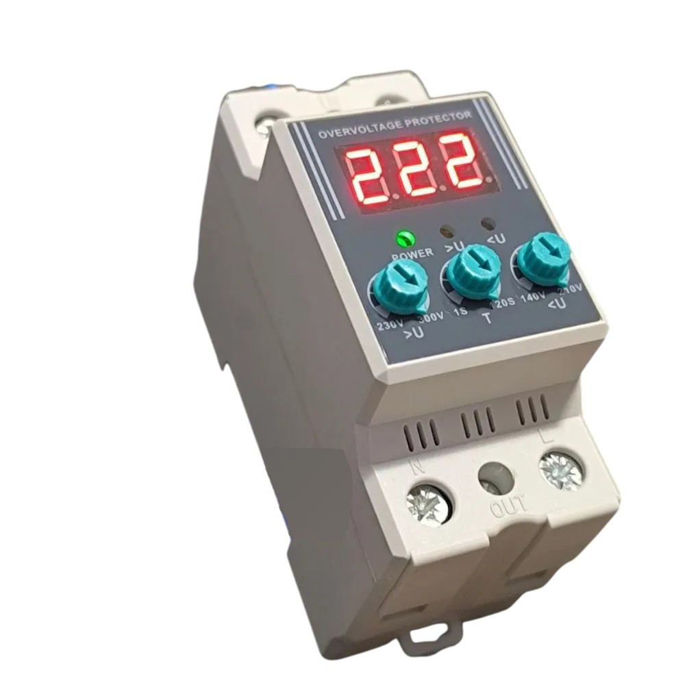 Изображение товара Реле контроля напряжения Danpro DANRO6-63A 63 А на DIN рейку