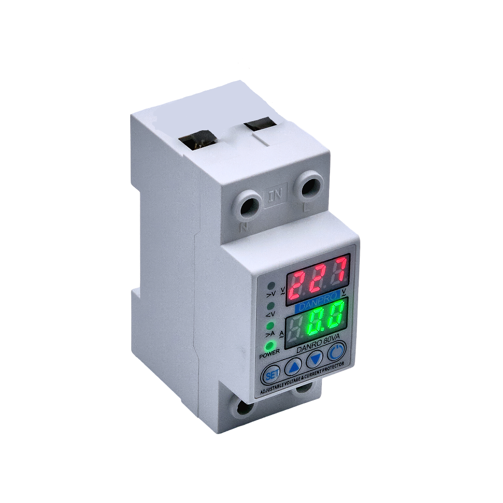 Изображение товара Реле контроля напряжения Danpro DANRO-80VA 80 А на DIN рейку
