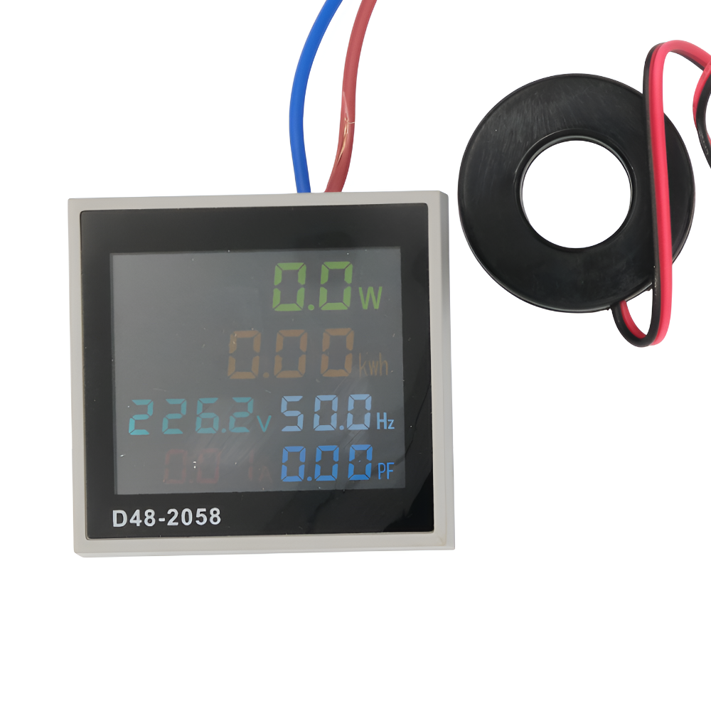 Изображение товара Монитор переменного тока на DIN рейку Danpro D48-2058 6 в 1 100 А