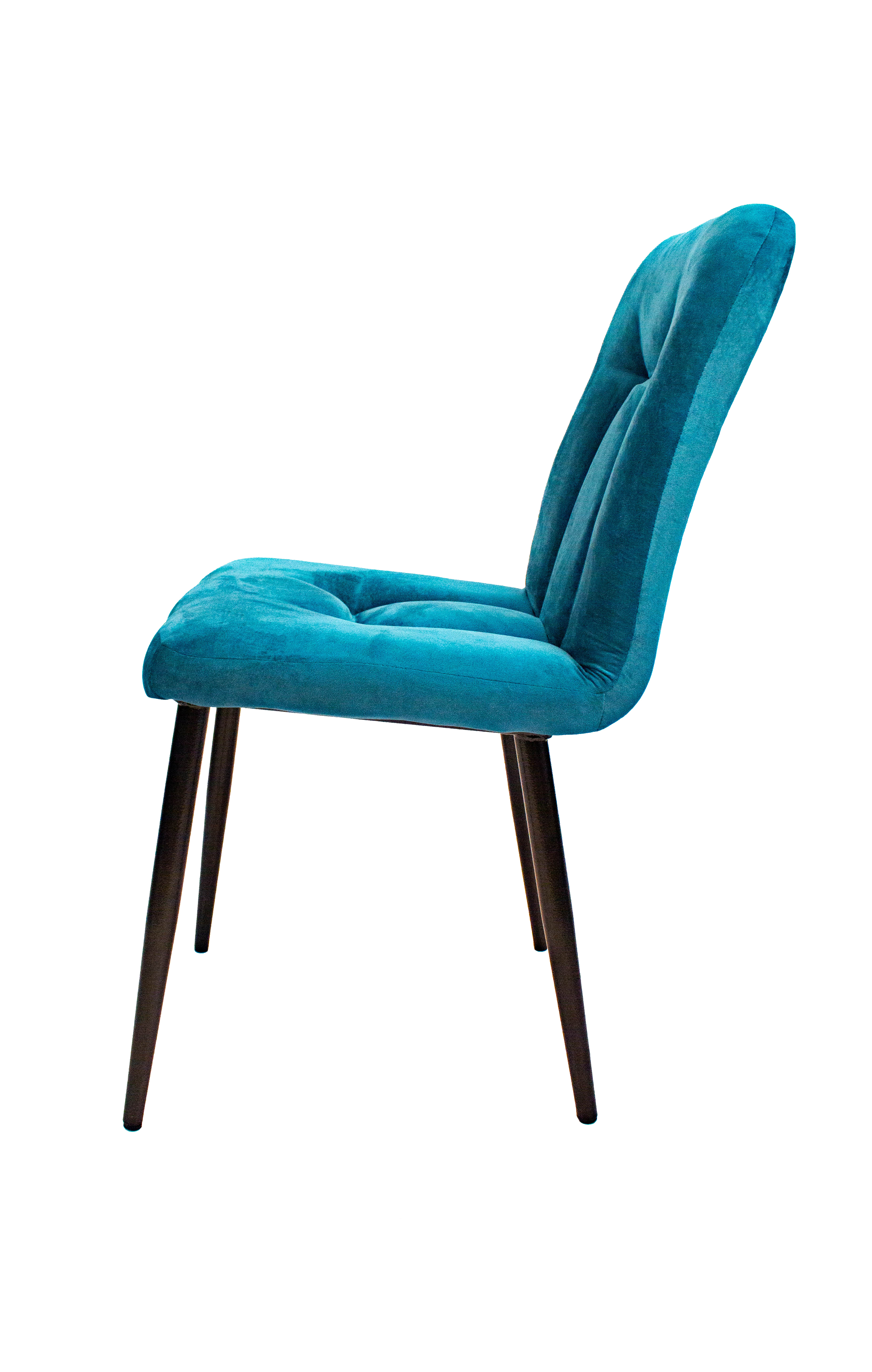 Изображение товара Обеденный стул M-group Леон 13145104 велюр черный современный дизайн