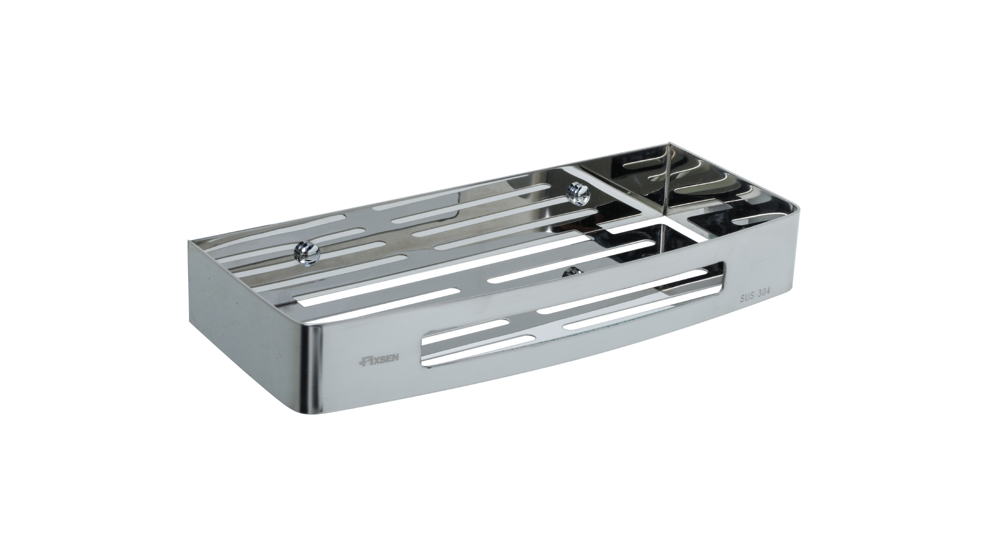 Изображение товара Полка для ванной комнаты Fixsen FX-31003B 30 см хромированная