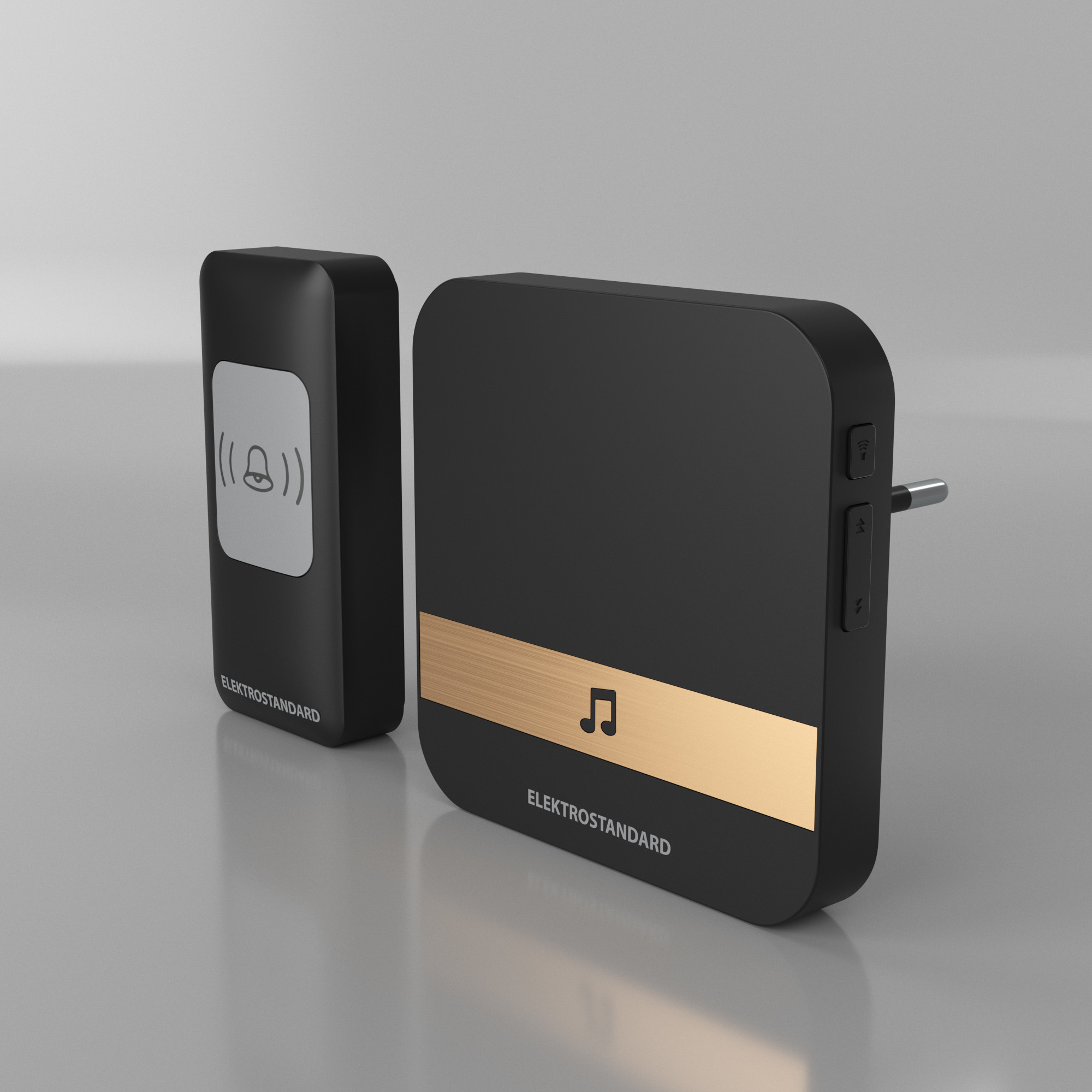 Изображение товара ELEKTROSTANDARD DBQ24 Беспроводной дверной звонок 52 мелодии черный