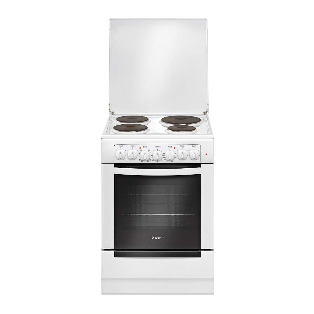 Изображение товара Электрическая плита с духовкой Gefest 6140-02 белая 60x85x60 см