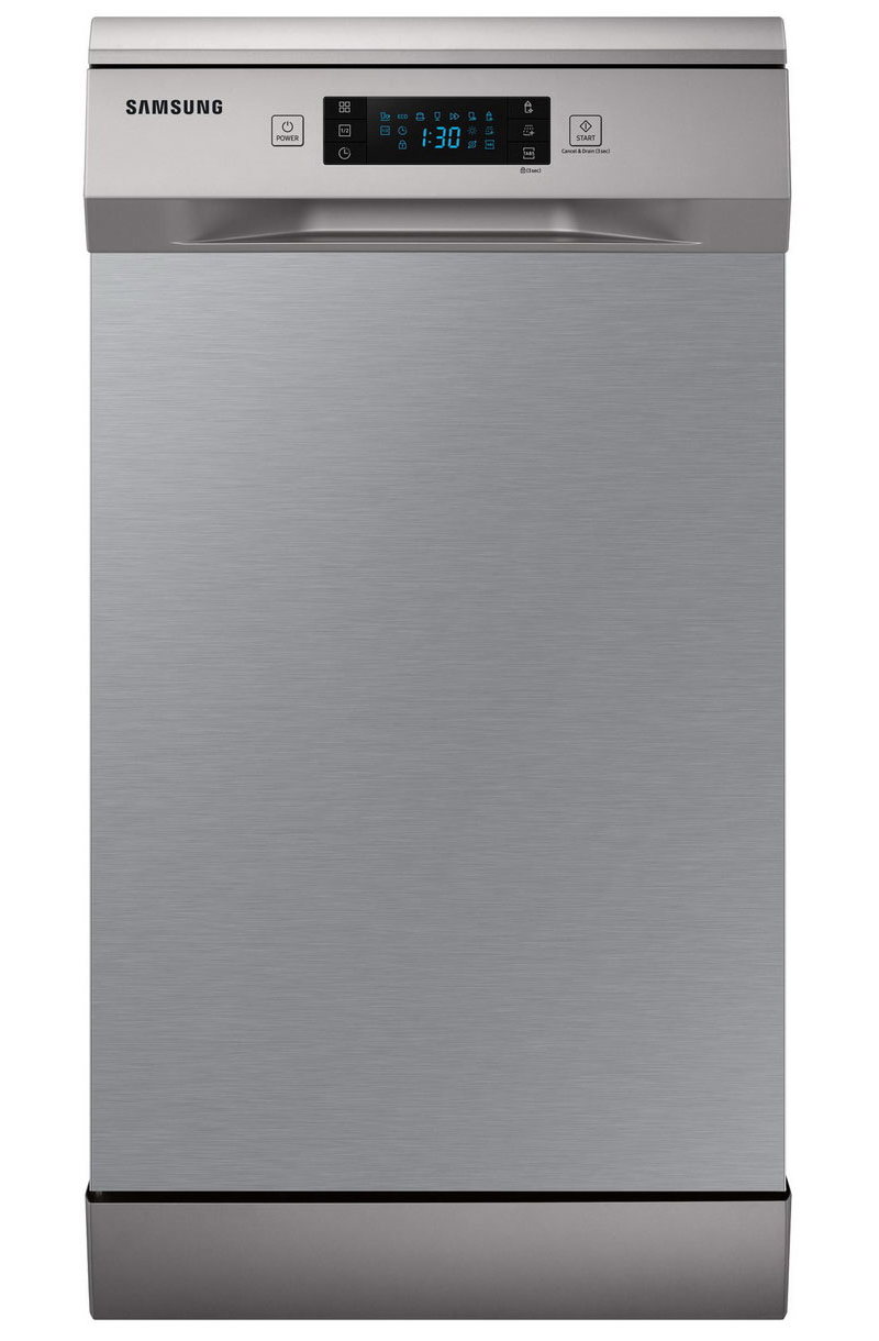 Изображение товара Отдельностоящая посудомоечная машина Samsung DW50R4050FS/WT 45 см 6 программ цвет серебристый