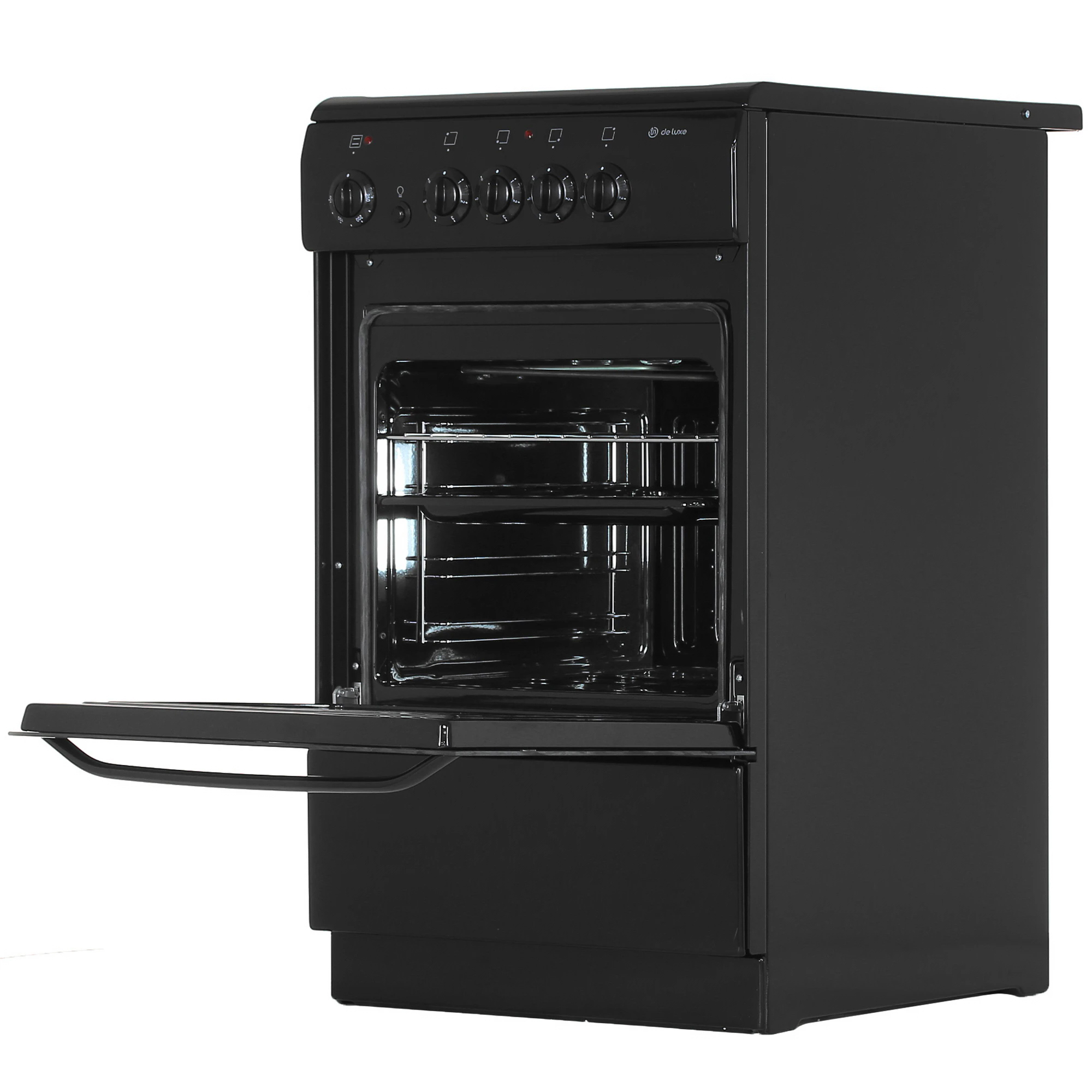 Изображение товара Электрическая плита с духовкой De luxe 506004.04эс-031 50x85x60 см черная