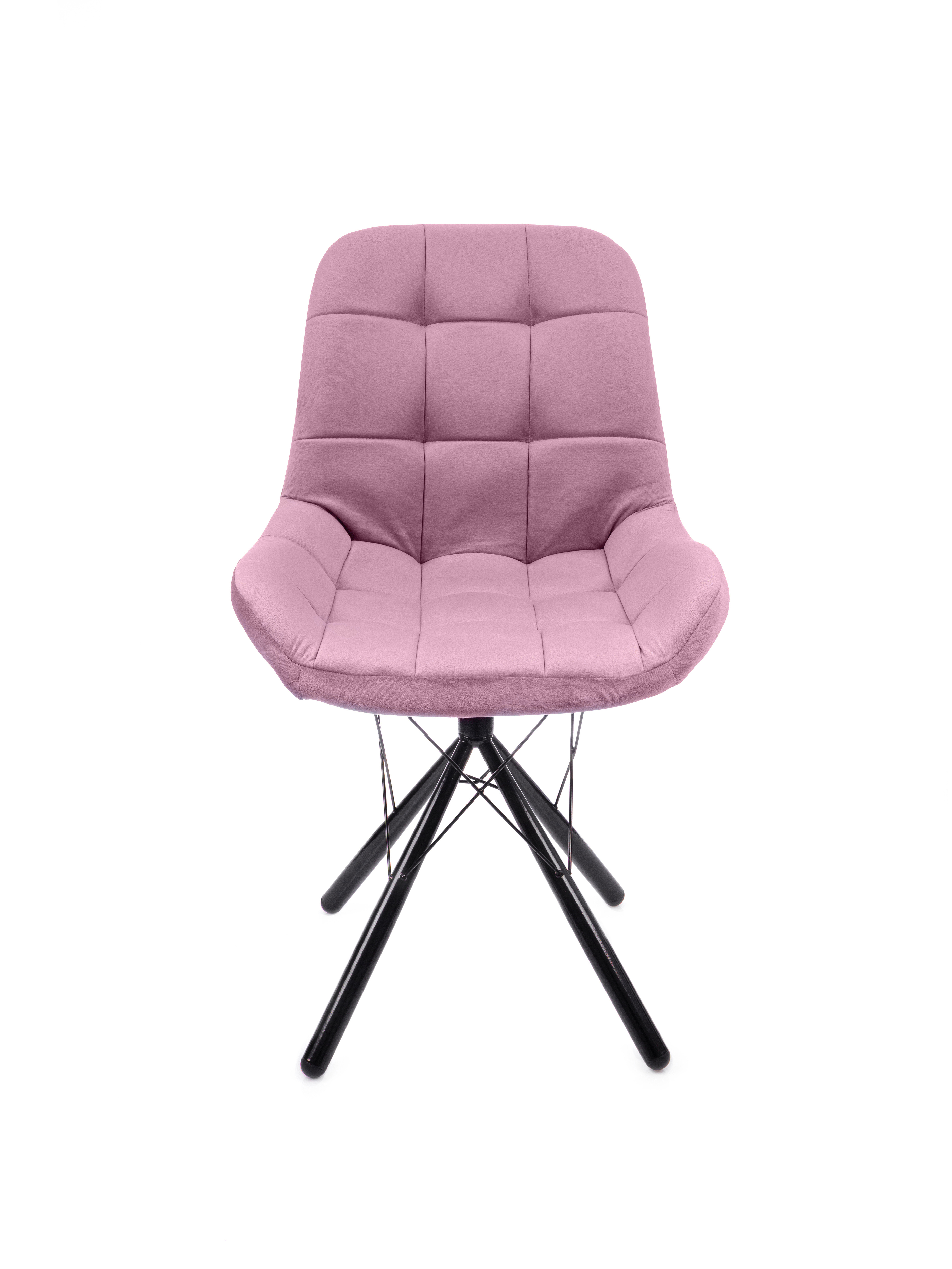 Изображение товара Обеденный стул М-group Лира с велюром черный 44x95x40 см современный дизайн