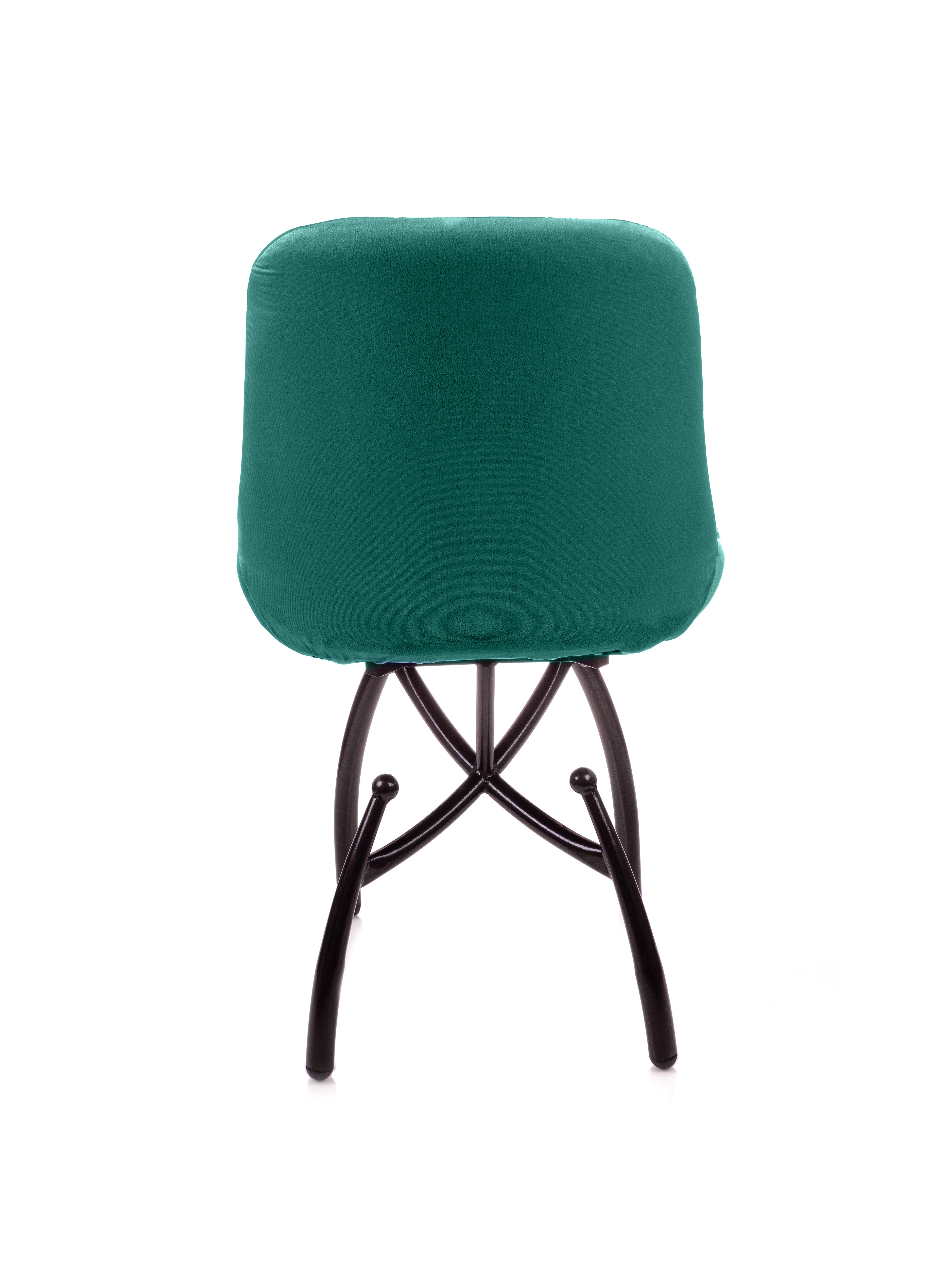 Изображение товара Обеденный стул M-group Леон 13060456 из велюра с металлическими ножками