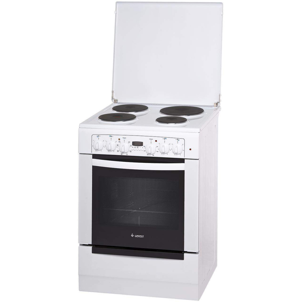 Изображение товара Электрическая плита с духовкой Gefest 6140-03 60x85x60 см белая стильная и надежная