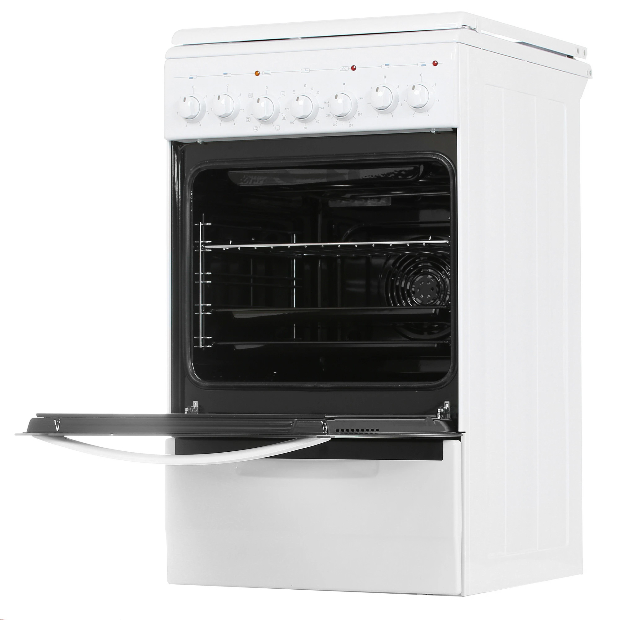 Изображение товара Электрическая плита с духовкой Gefest 5140-02 белая 50x85x58.5 см