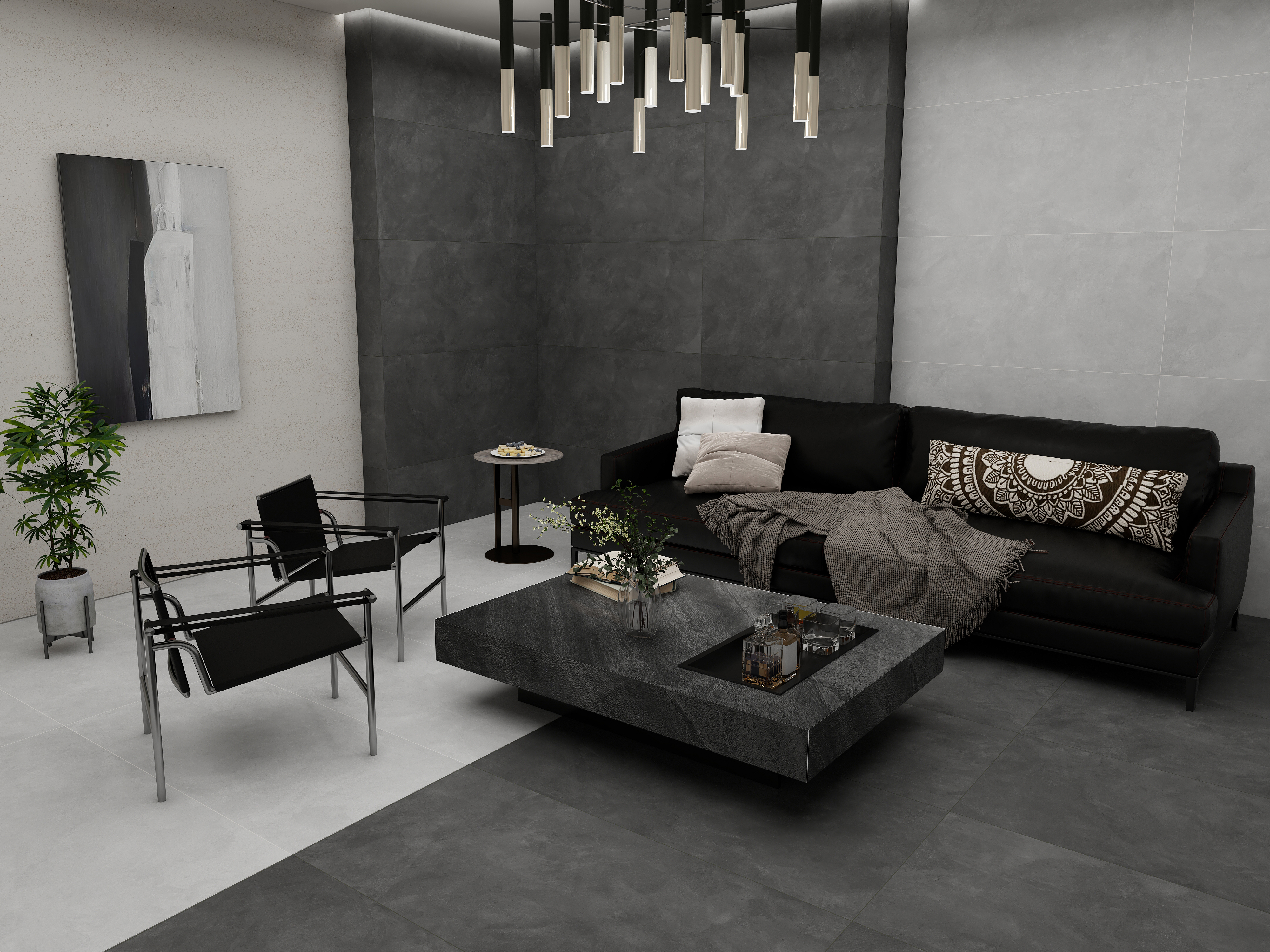 Изображение товара Керамогранит Duna Cemento CE0L64M01 60x120 см серый напольный и стеновой