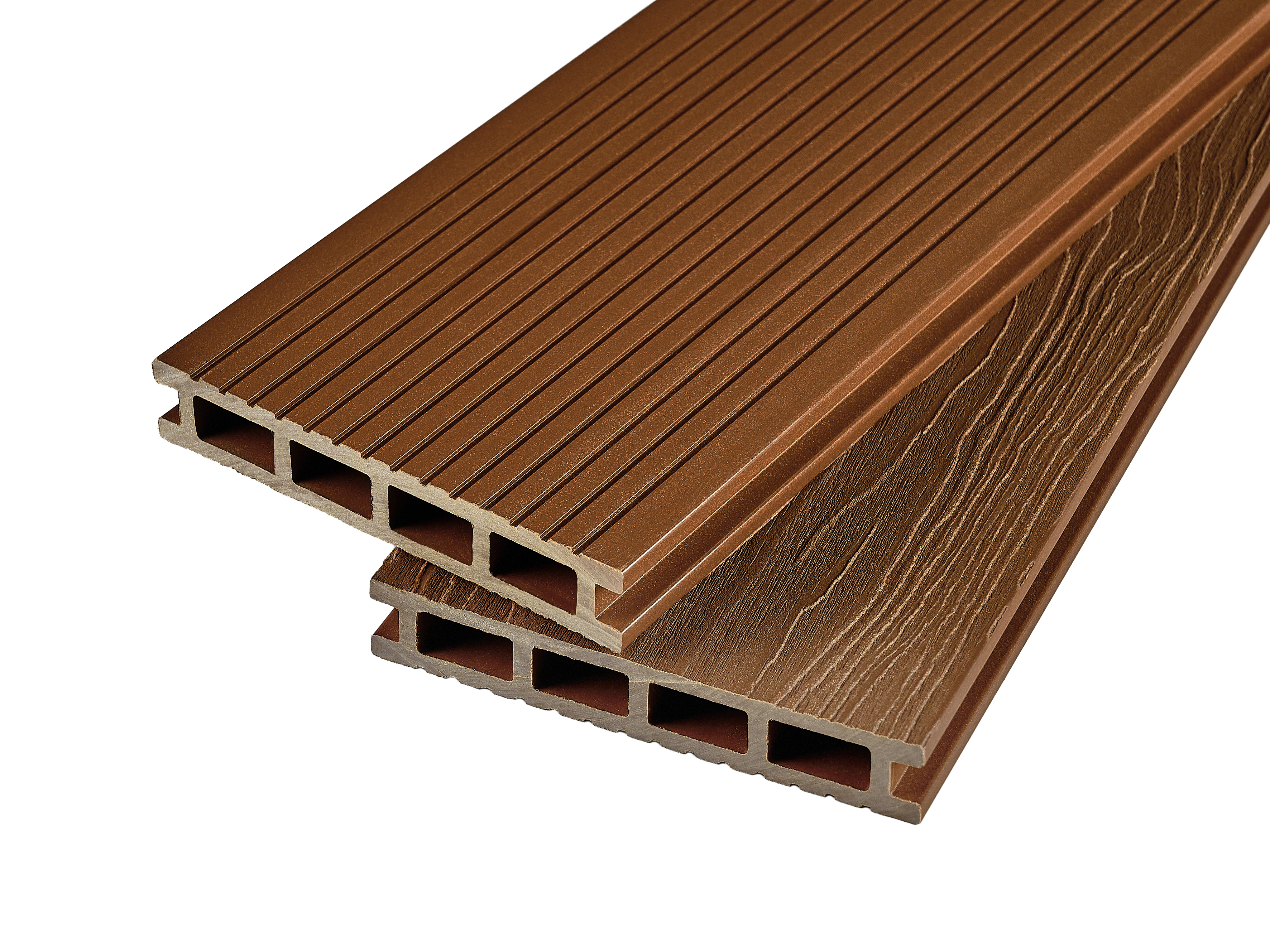 Изображение товара Террасная доска ДПК Groentec Дуб 145x25x4000 мм влагостойкая для террасы