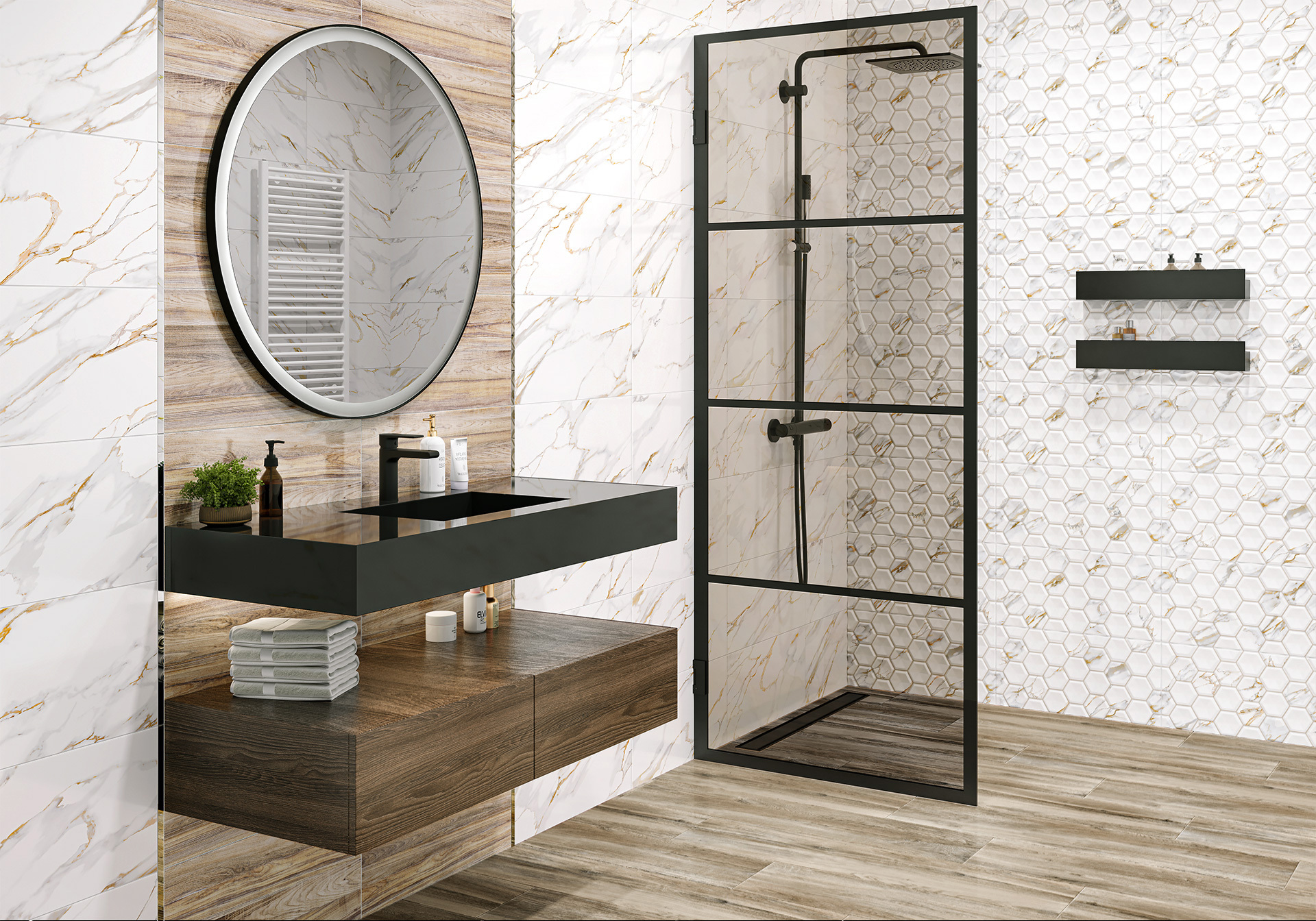 Изображение товара Плитка Alma Ceramica Dublin TWU09DBL014 50x24.9см цвет белый, цена за упаковку