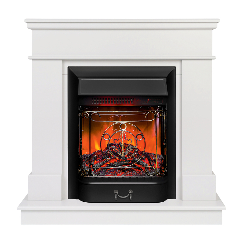 Изображение товара Электрокамин комплект Realflame Selena с очагом Majestic Lux BL молочный стиль NEW LOOK