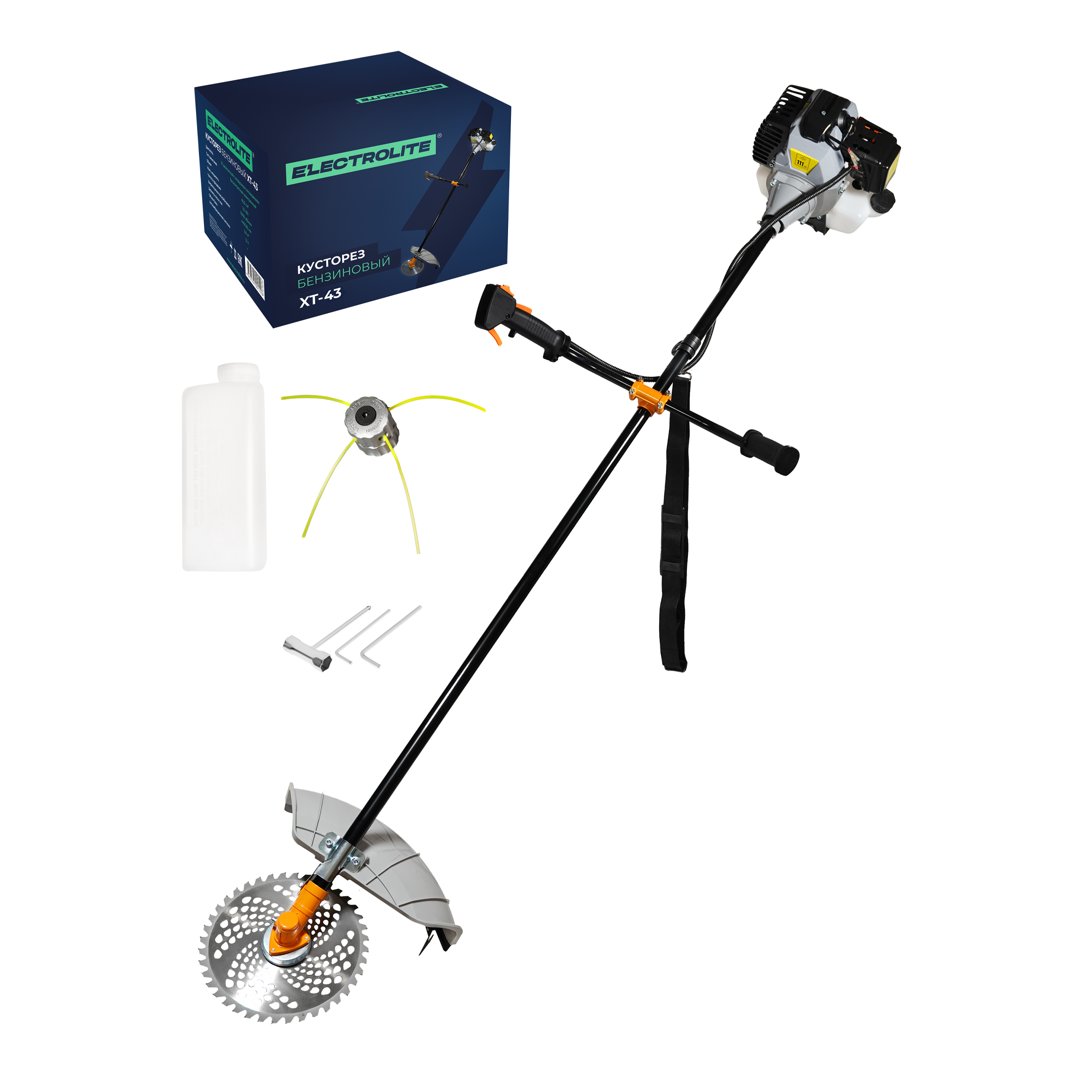 Изображение товара Триммер бензиновый Electrolite XT-43 2.7 л.с.