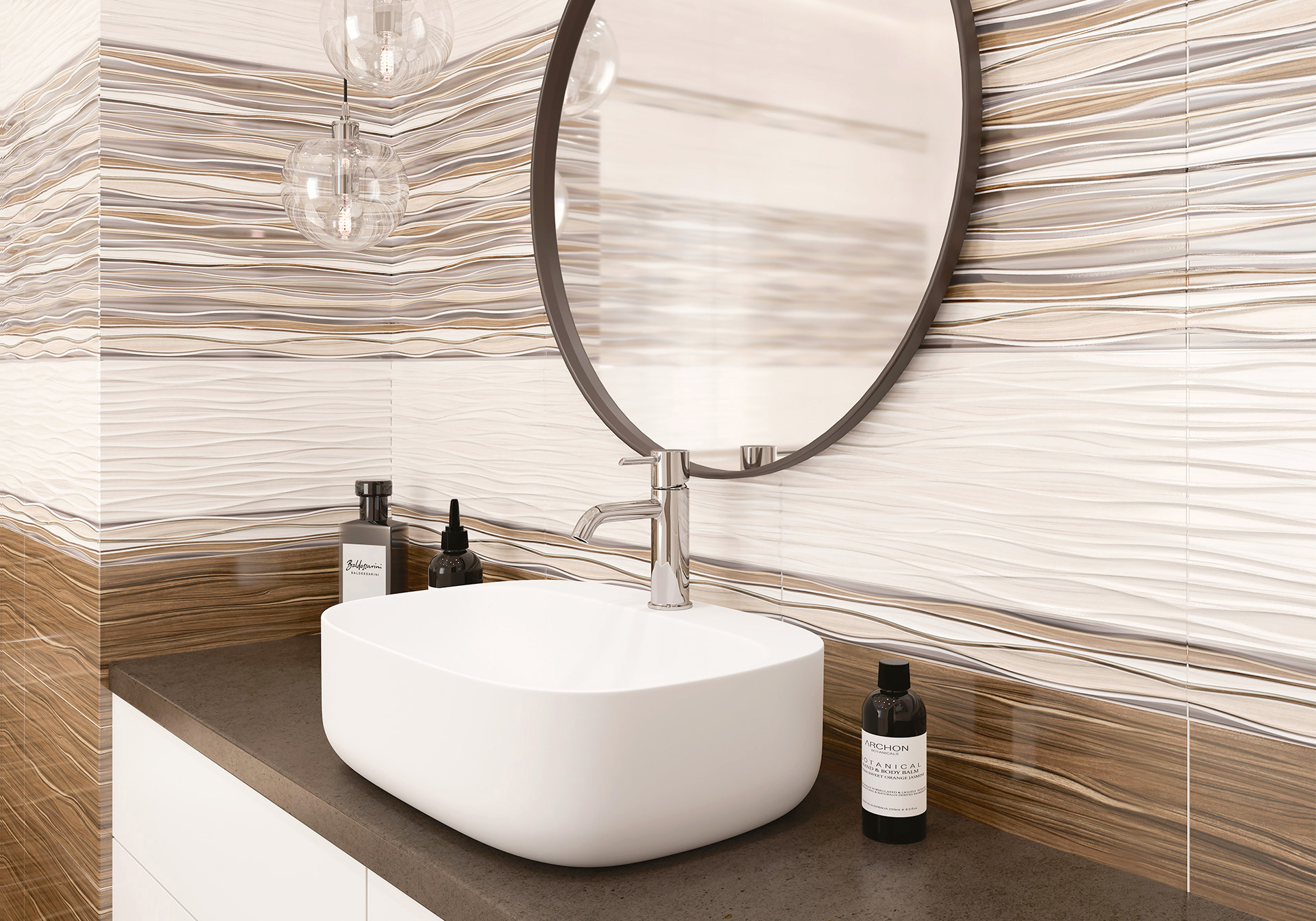 Изображение товара Облицовочная керамическая плитка ALMA CERAMICA Plesso TWU09PLS024 24x50 см для стен